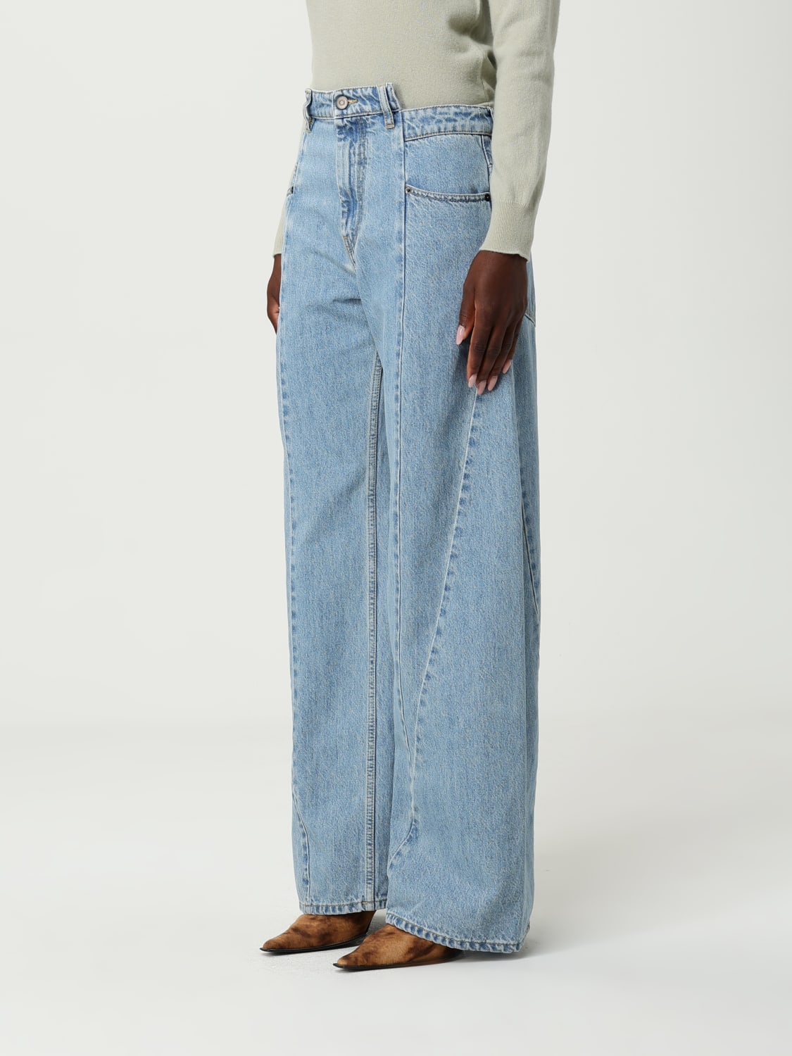 MAISON MARGIELA JEANS: Jeans woman Maison Margiela, Gnawed Blue - Img 4