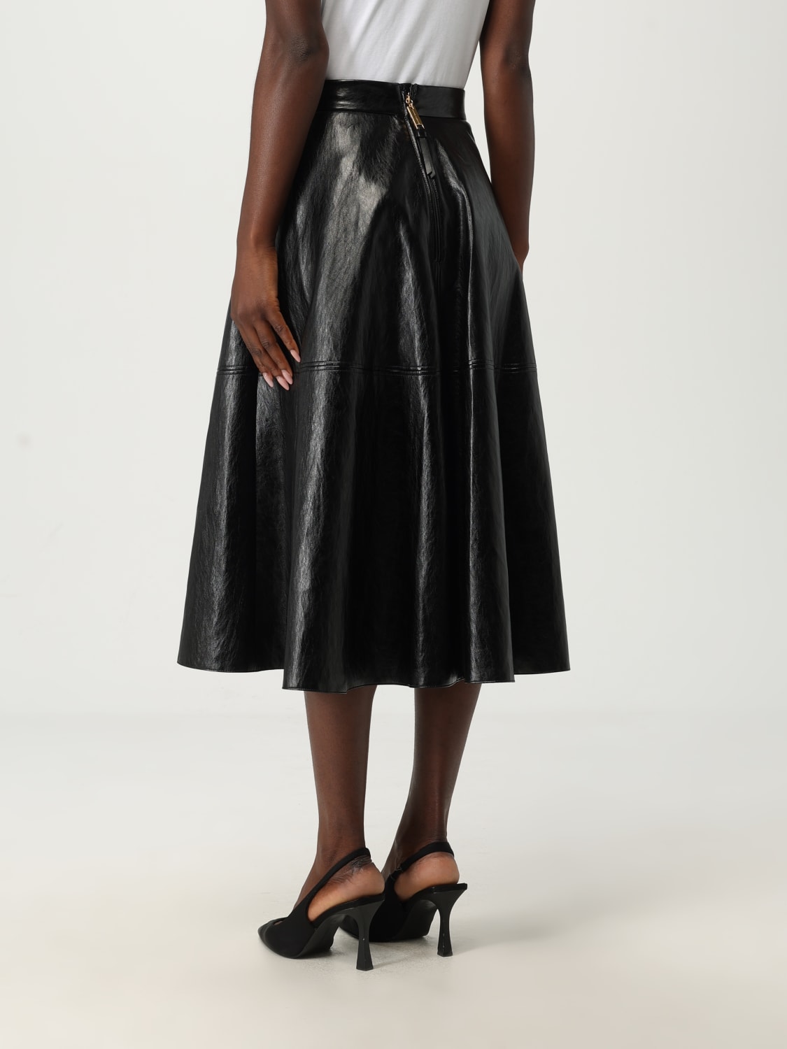 ELISABETTA FRANCHI SKIRT: Skirt woman Elisabetta Franchi, Black - Img 2