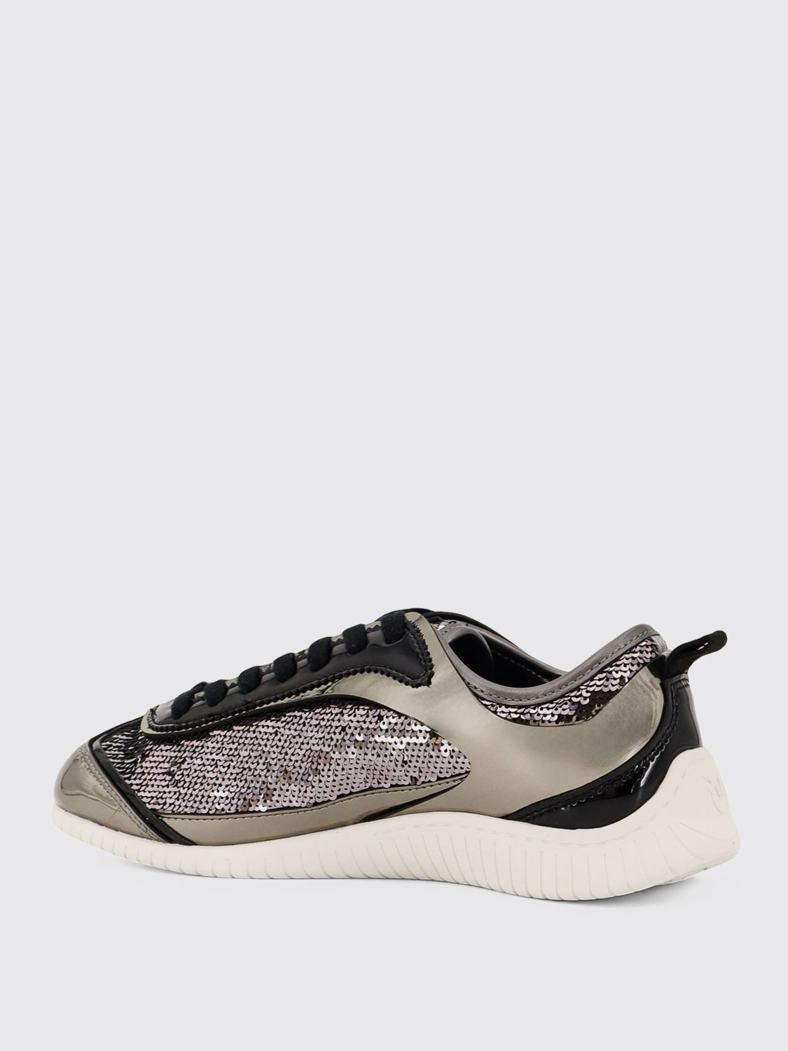 PINKO SNEAKERS: Sneakers woman Pinko, Grey - Img 3