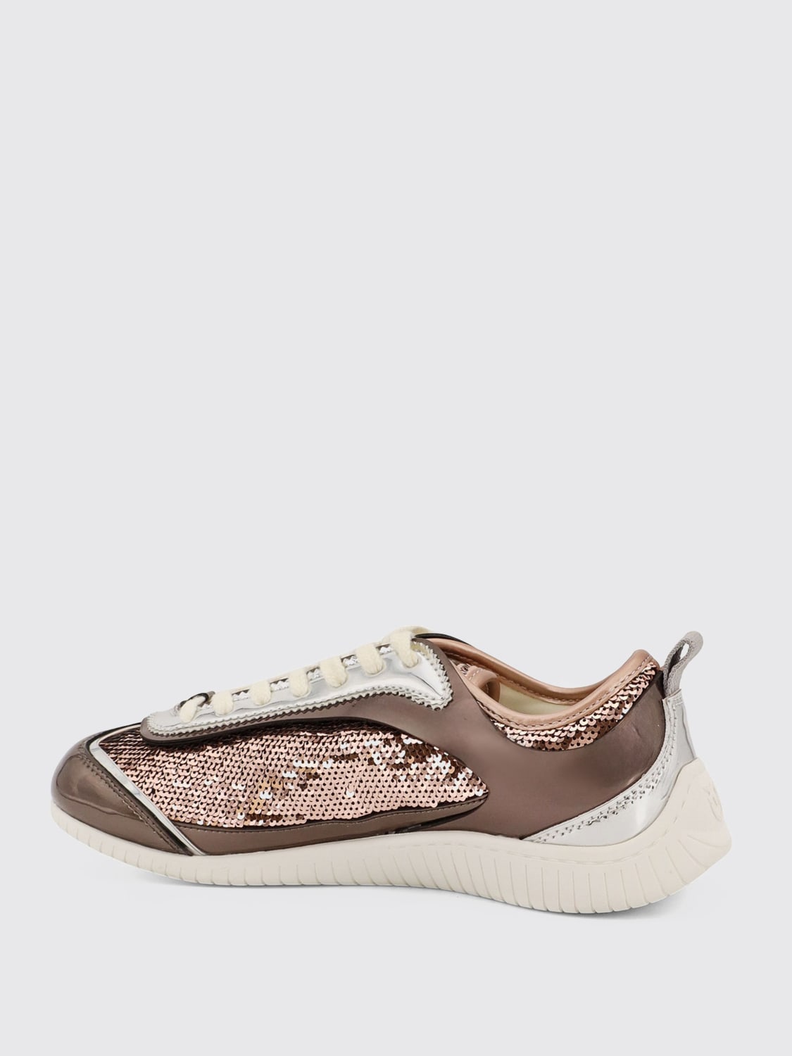 PINKO SNEAKERS: Sneakers woman Pinko, Brown - Img 3