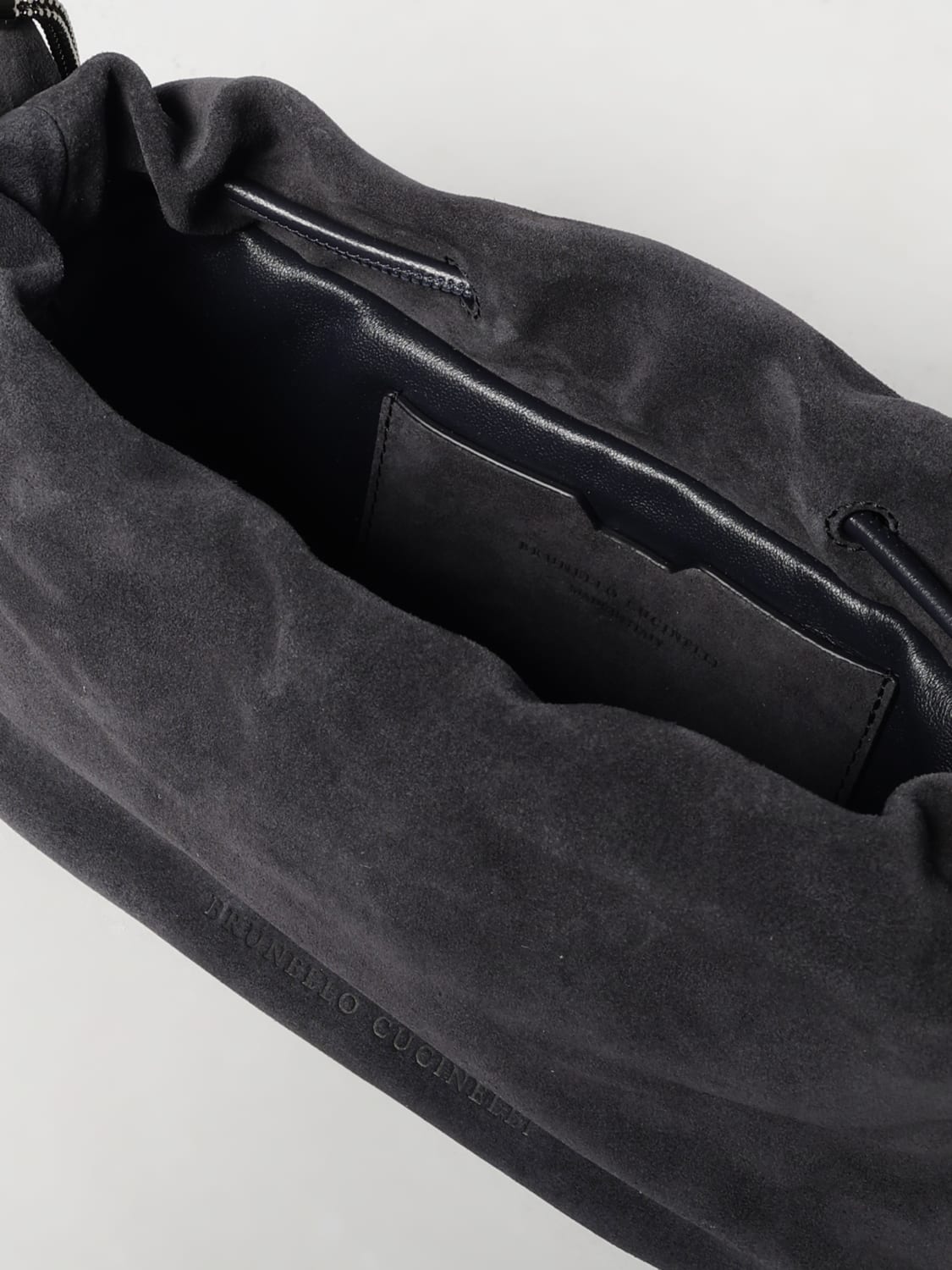 BRUNELLO CUCINELLI CLUTCH: Shoulder bag woman Brunello Cucinelli, Brown - Img 5