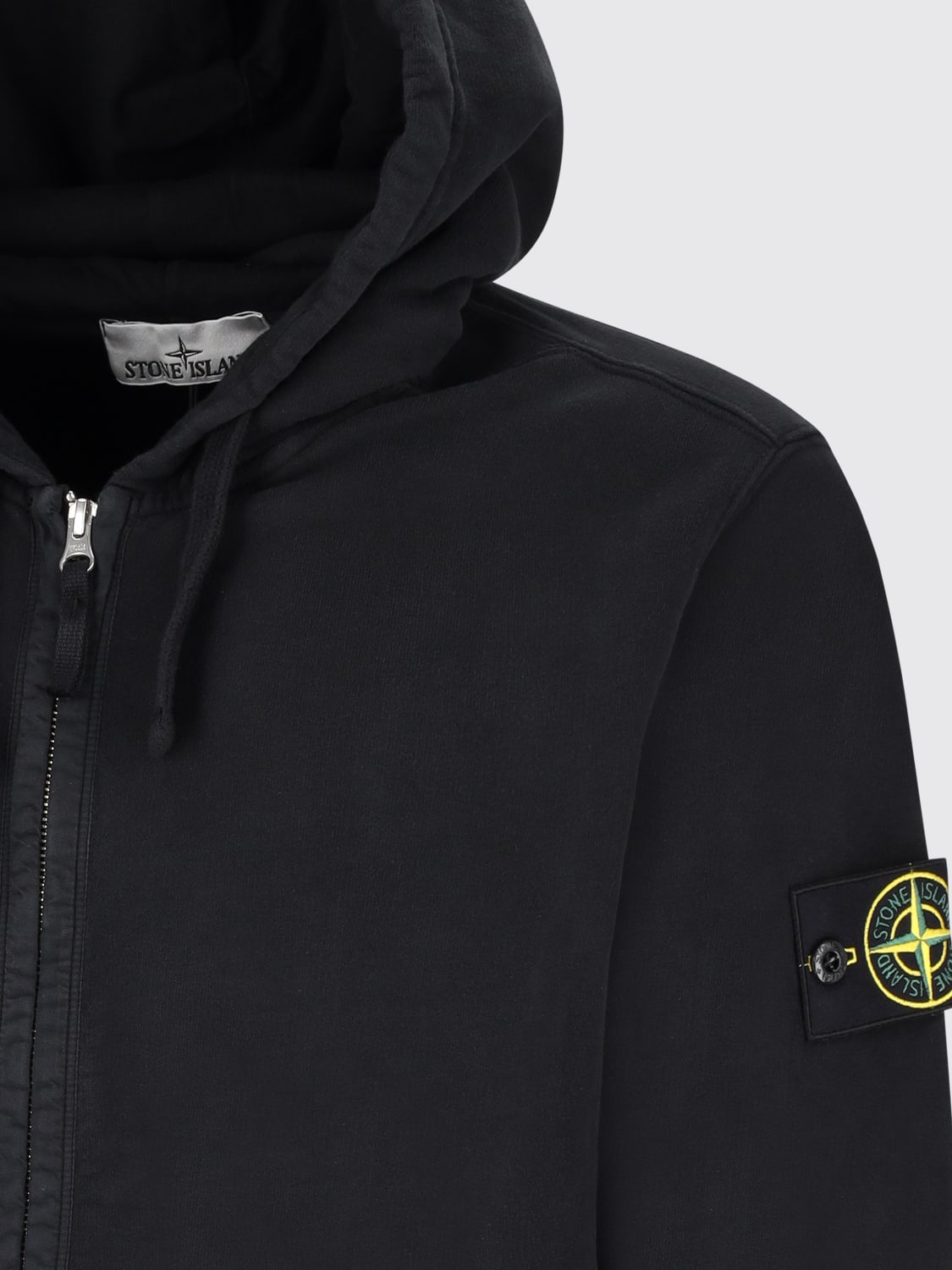 STONE ISLAND SWEATSHIRT: Sweater men Stone Island, Black - Img 3