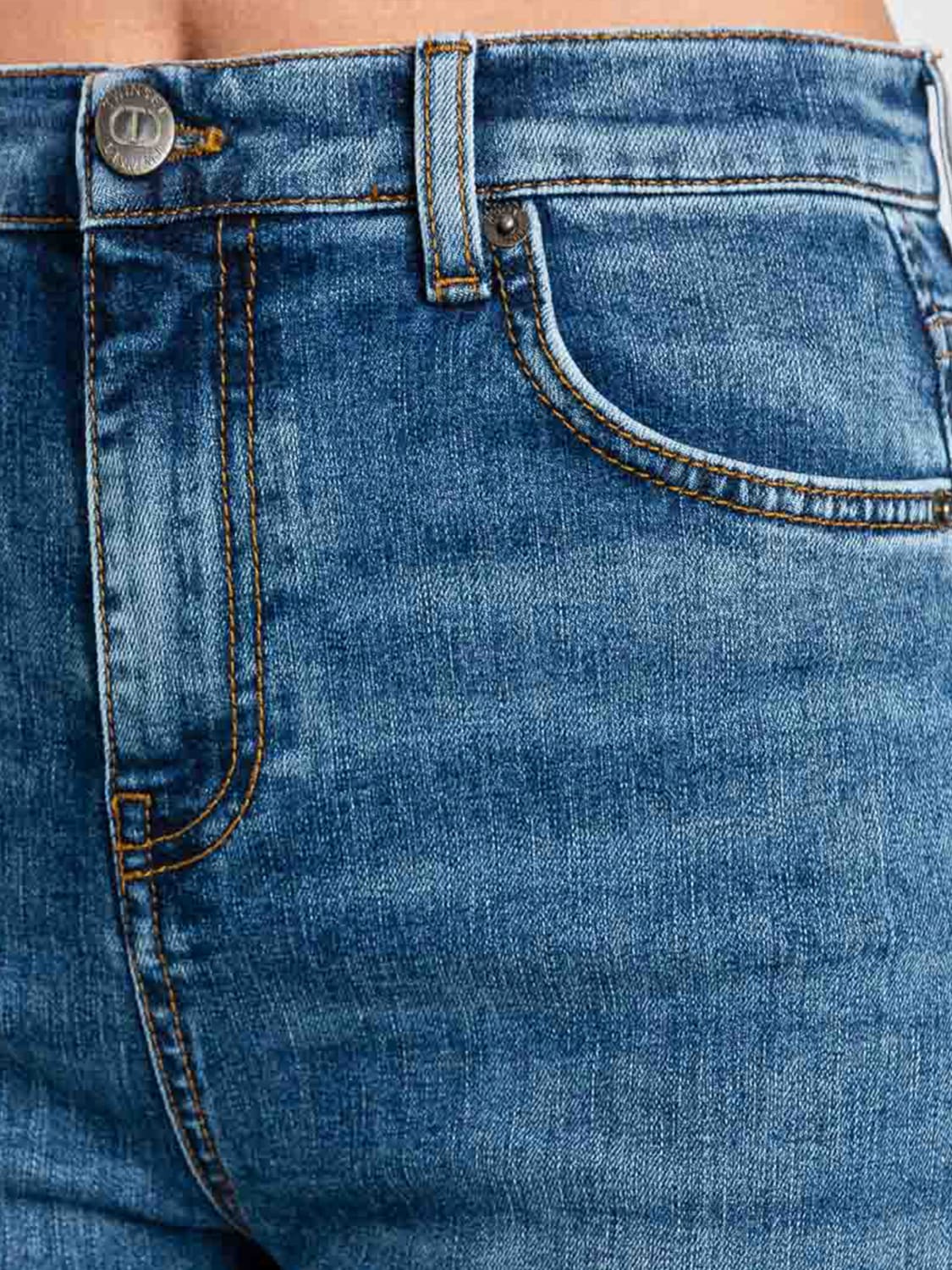 TWINSET JEANS: Jeans woman Twinset, Denim - Img 3