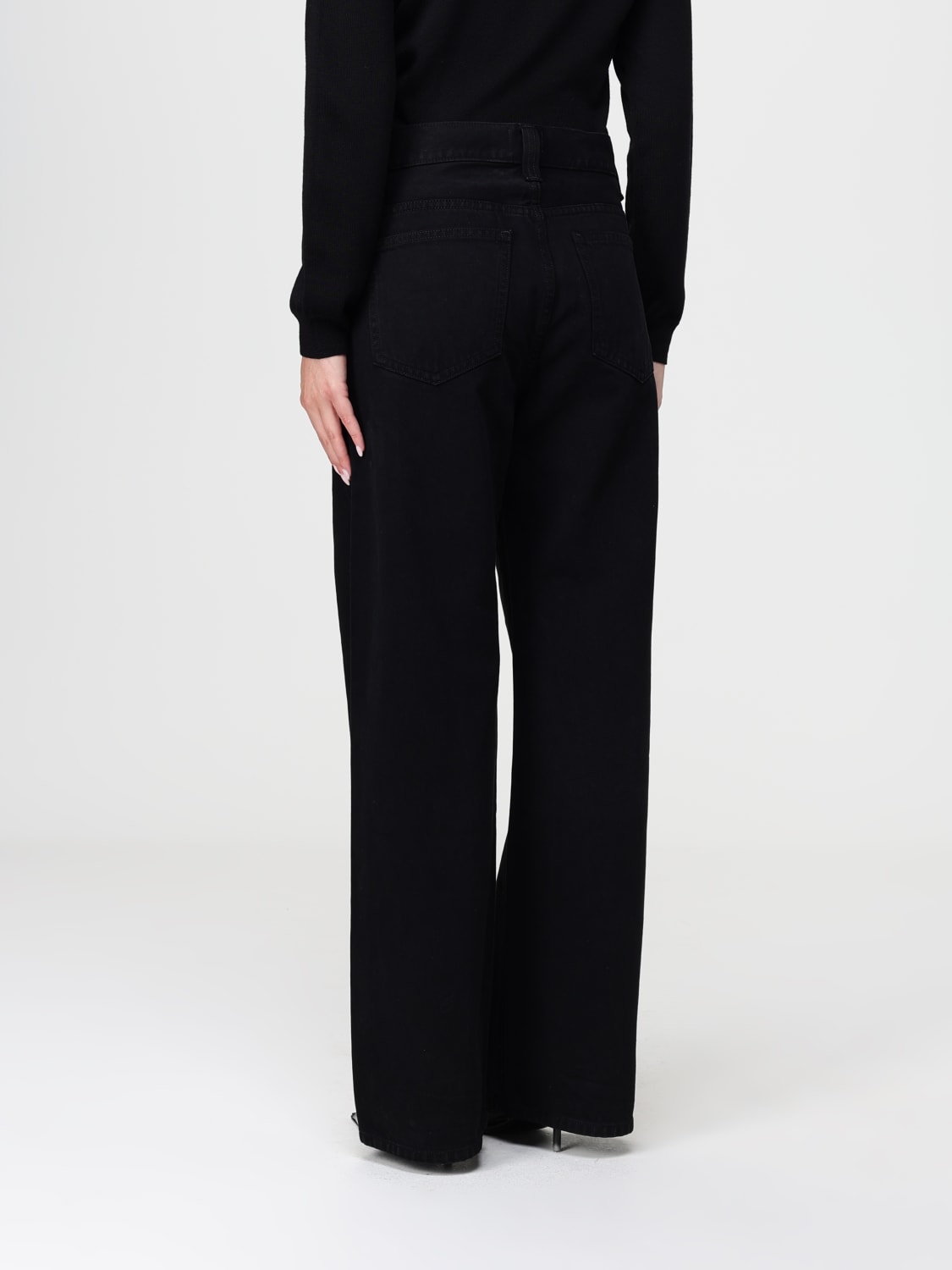 KHAITE JEANS: Jeans woman Khaite, Black - Img 2