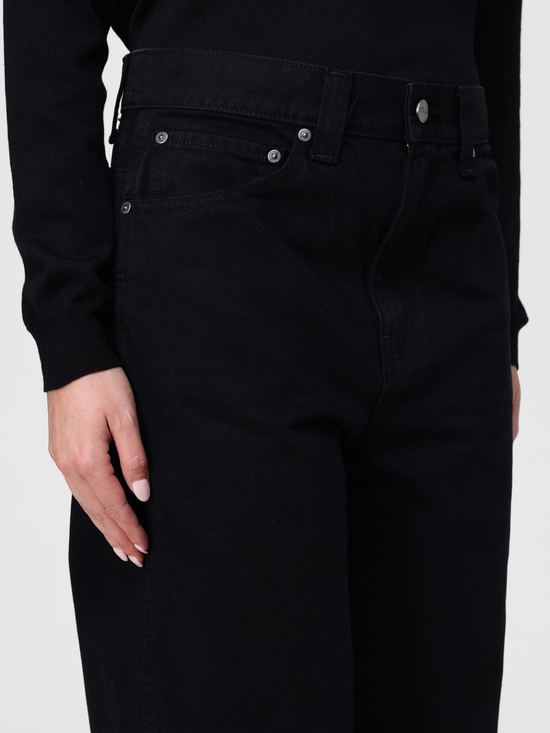 KHAITE JEANS: Jeans woman Khaite, Black - Img 3