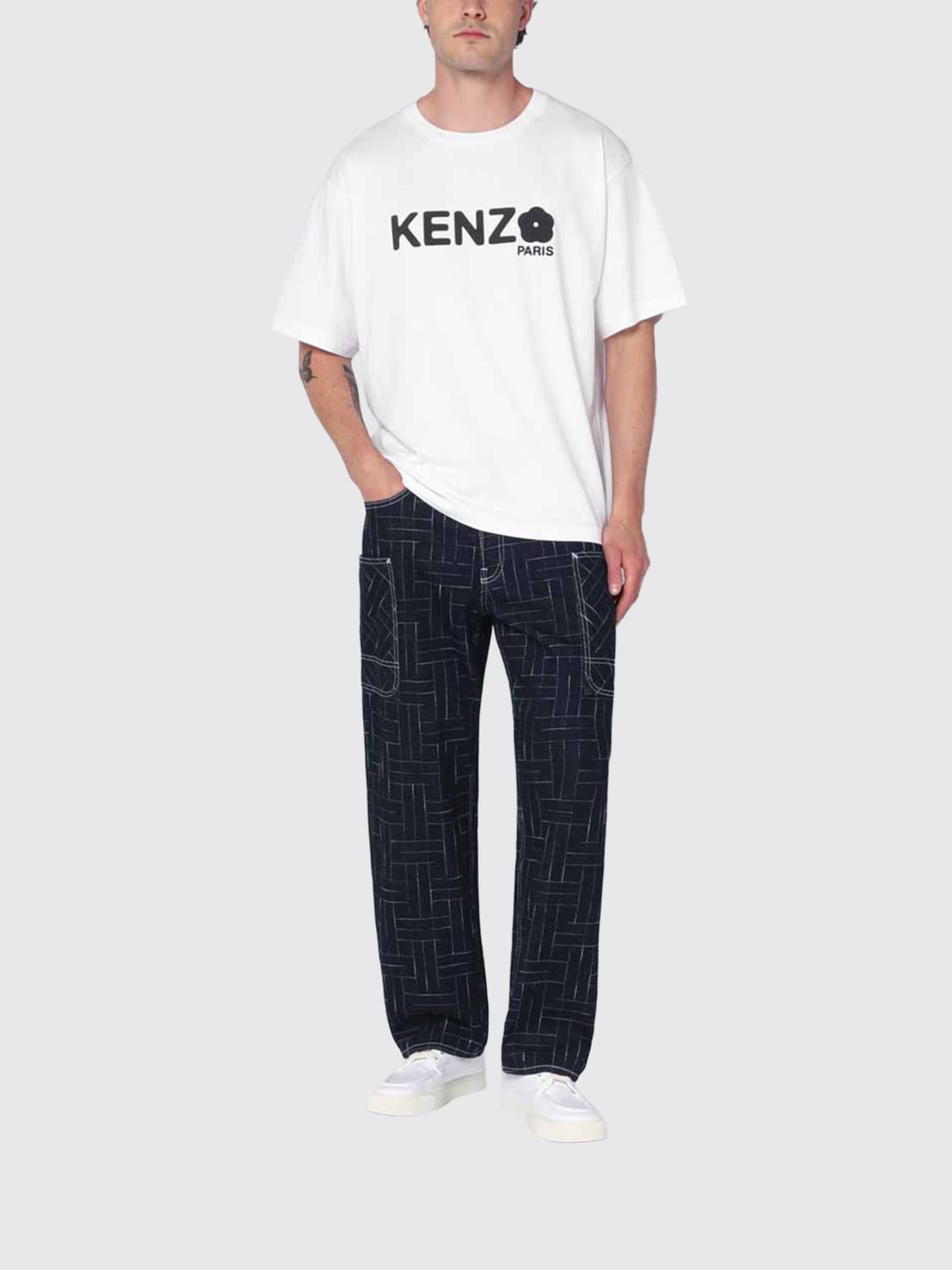 KENZO JEANS: Jeans men Kenzo, Blue - Img 2
