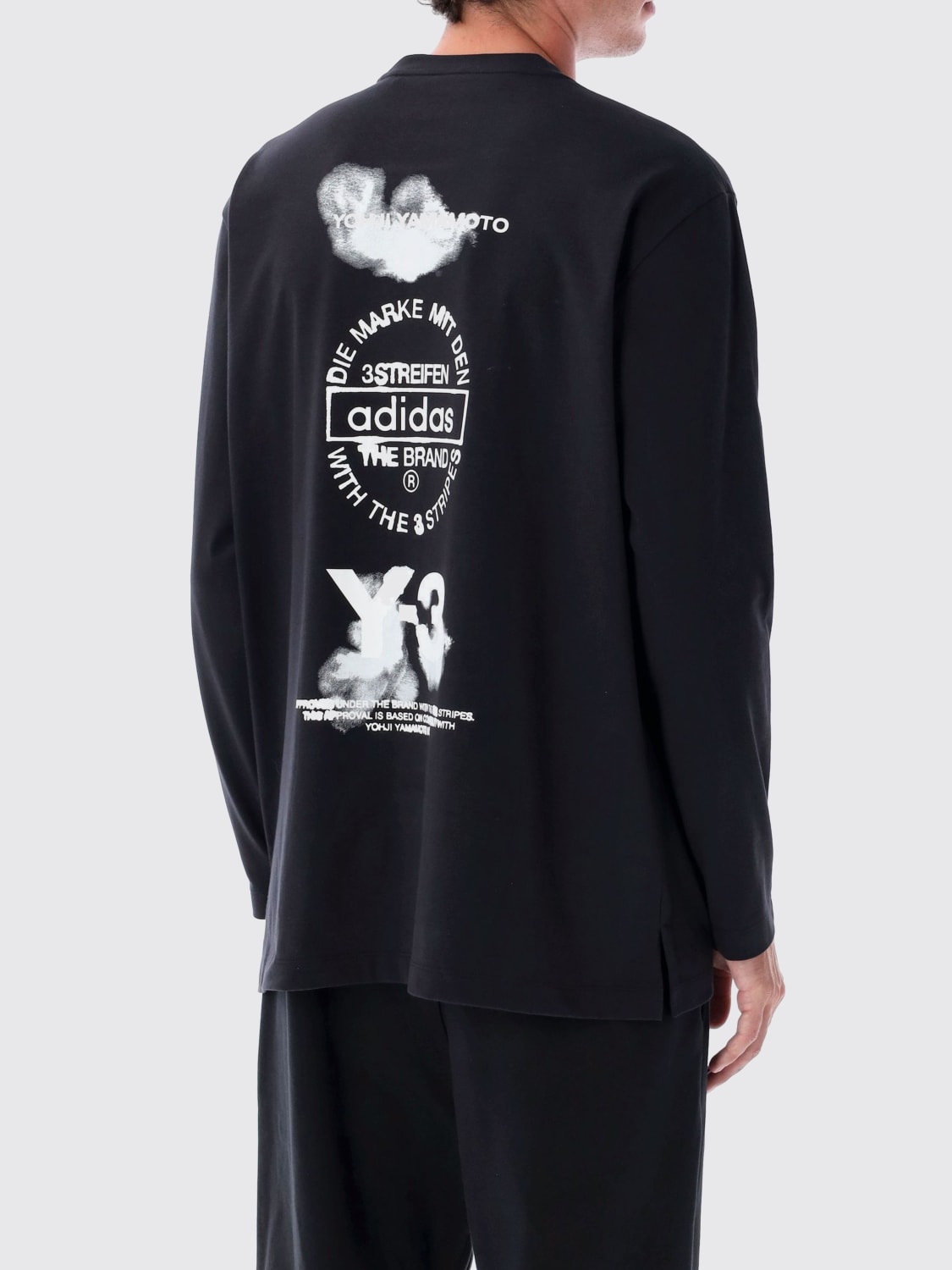 Y-3 T-SHIRT: Polo shirt men Y-3, Black - Img 2