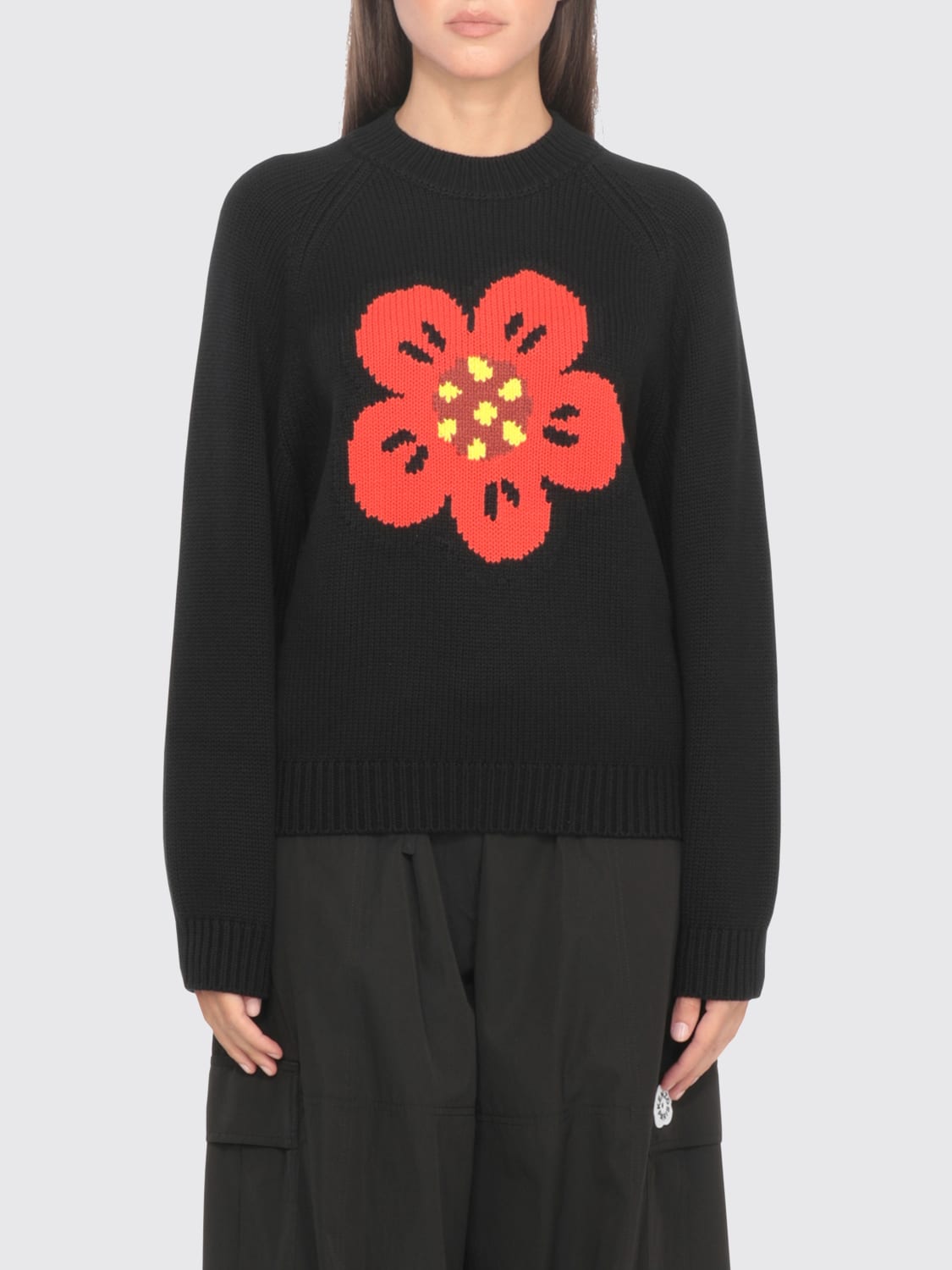 KENZO PULLOVER: Pullover damen Kenzo, Schwarz - Img 1