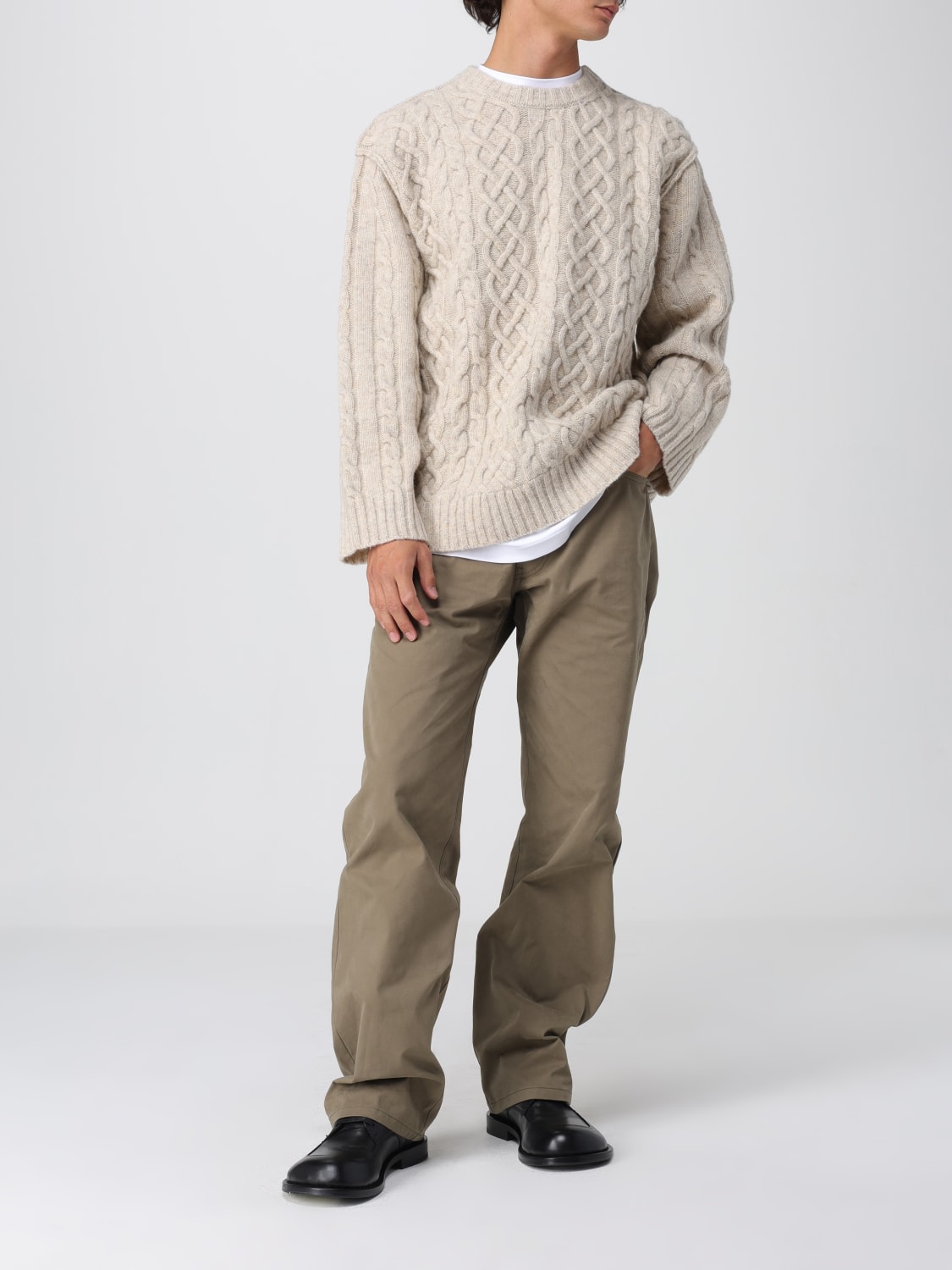 MOSCHINO COUTURE SWEATER: Sweater men Moschino Couture, White - Img 2