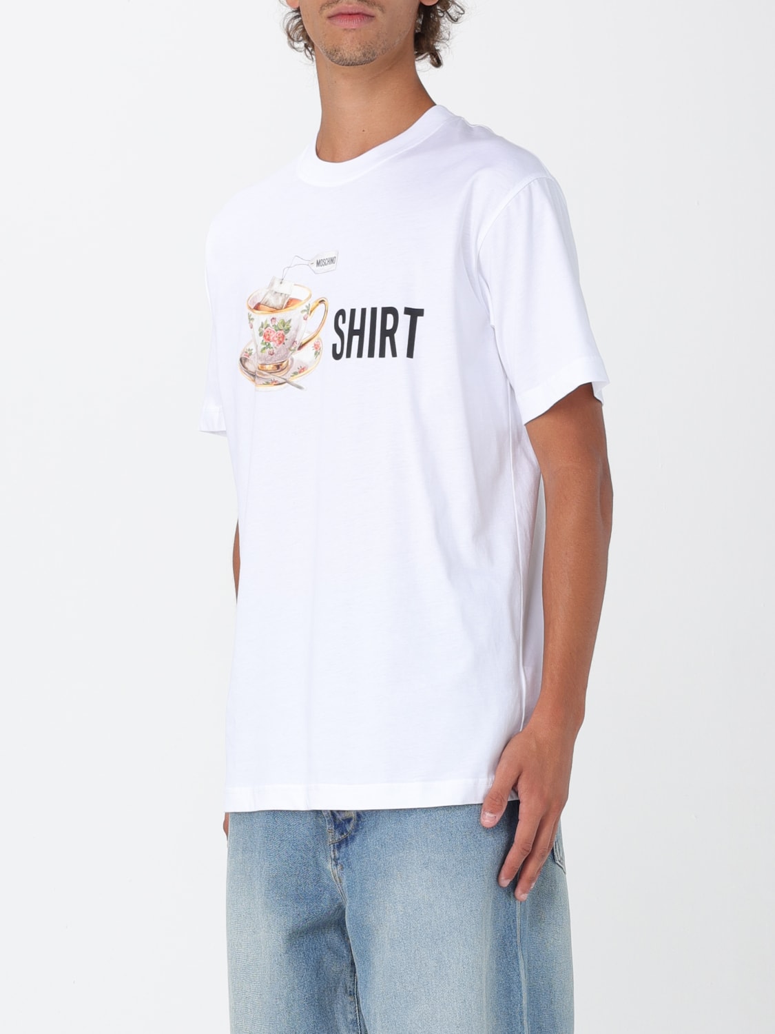 MOSCHINO COUTURE T-SHIRT: T-shirt men Moschino Couture, White - Img 3