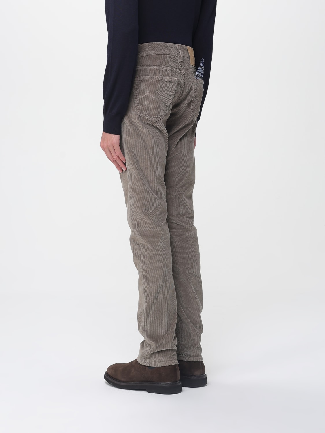 JACOB COHEN PANTS: Jacob Cohen courduroy pants , Grey - Img 2