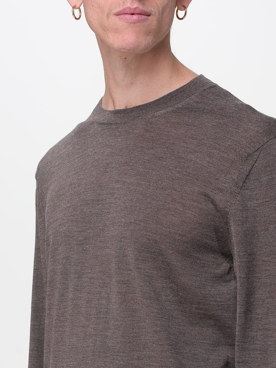 JACOB COHEN PULLOVER: Pullover herren Jacob Cohen, Braun - Img 3