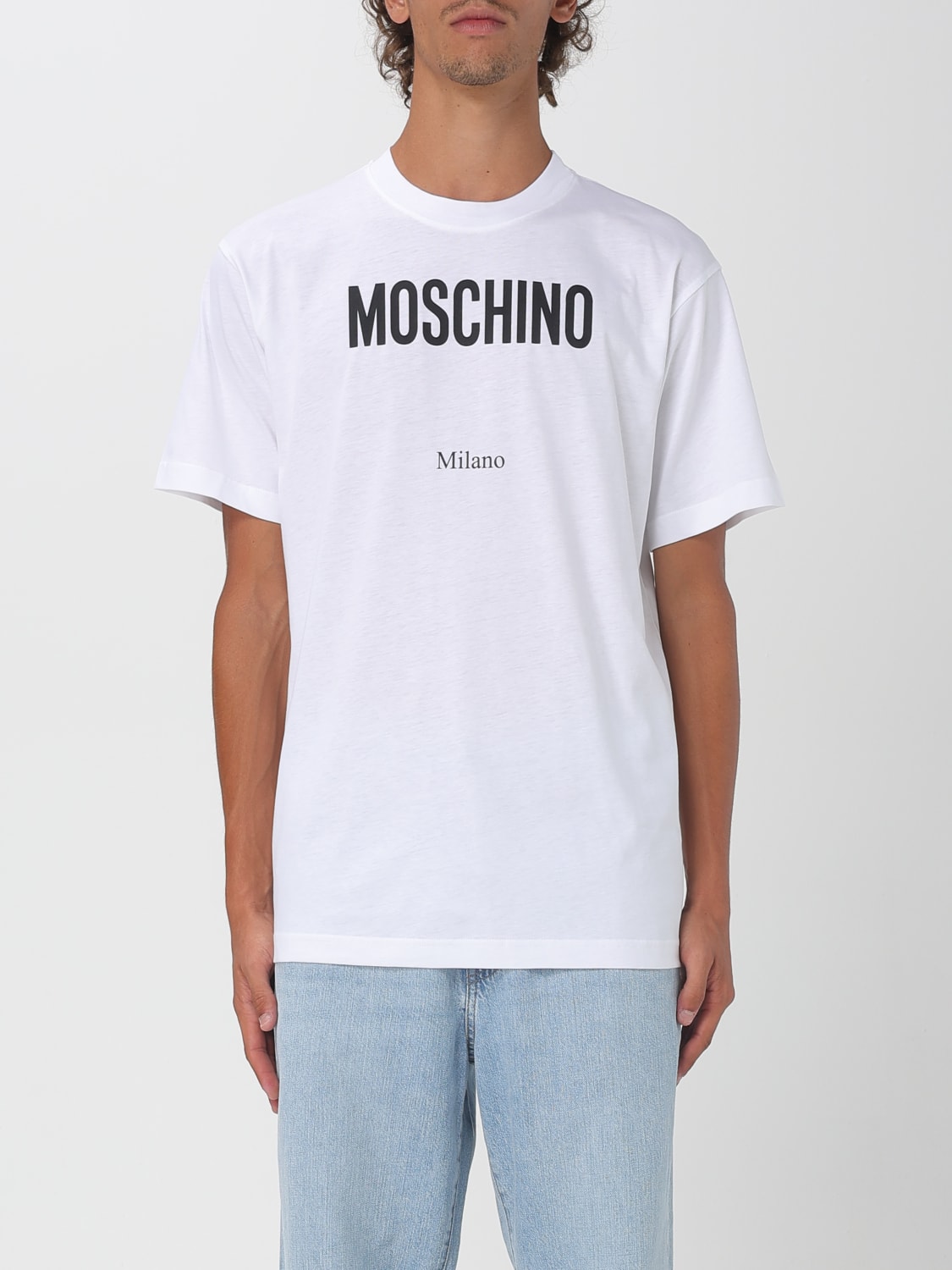 MOSCHINO COUTURE T-SHIRT: T-shirt men Moschino Couture, White - Img 1