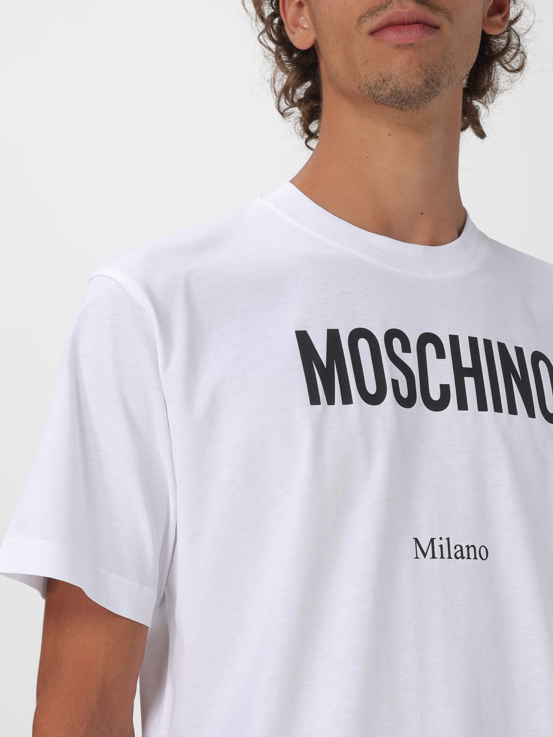 MOSCHINO COUTURE T-SHIRT: T-shirt men Moschino Couture, White - Img 4