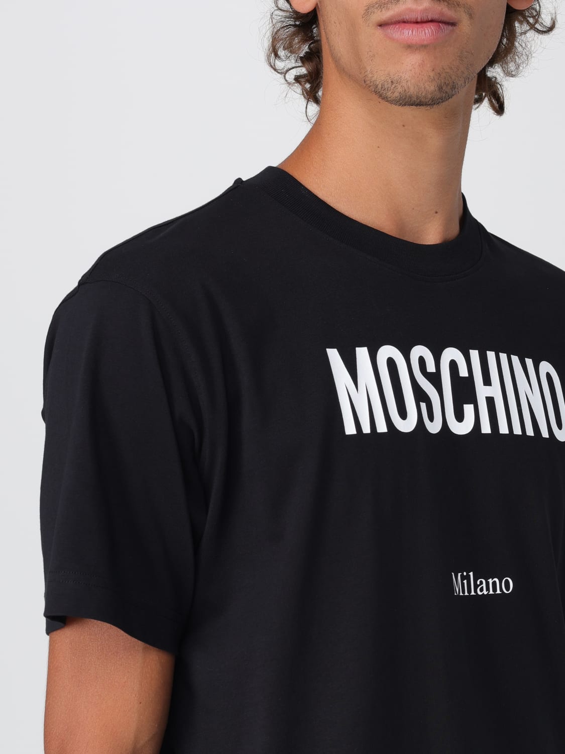 MOSCHINO COUTURE T-SHIRT: T-shirt men Moschino Couture, Black - Img 5