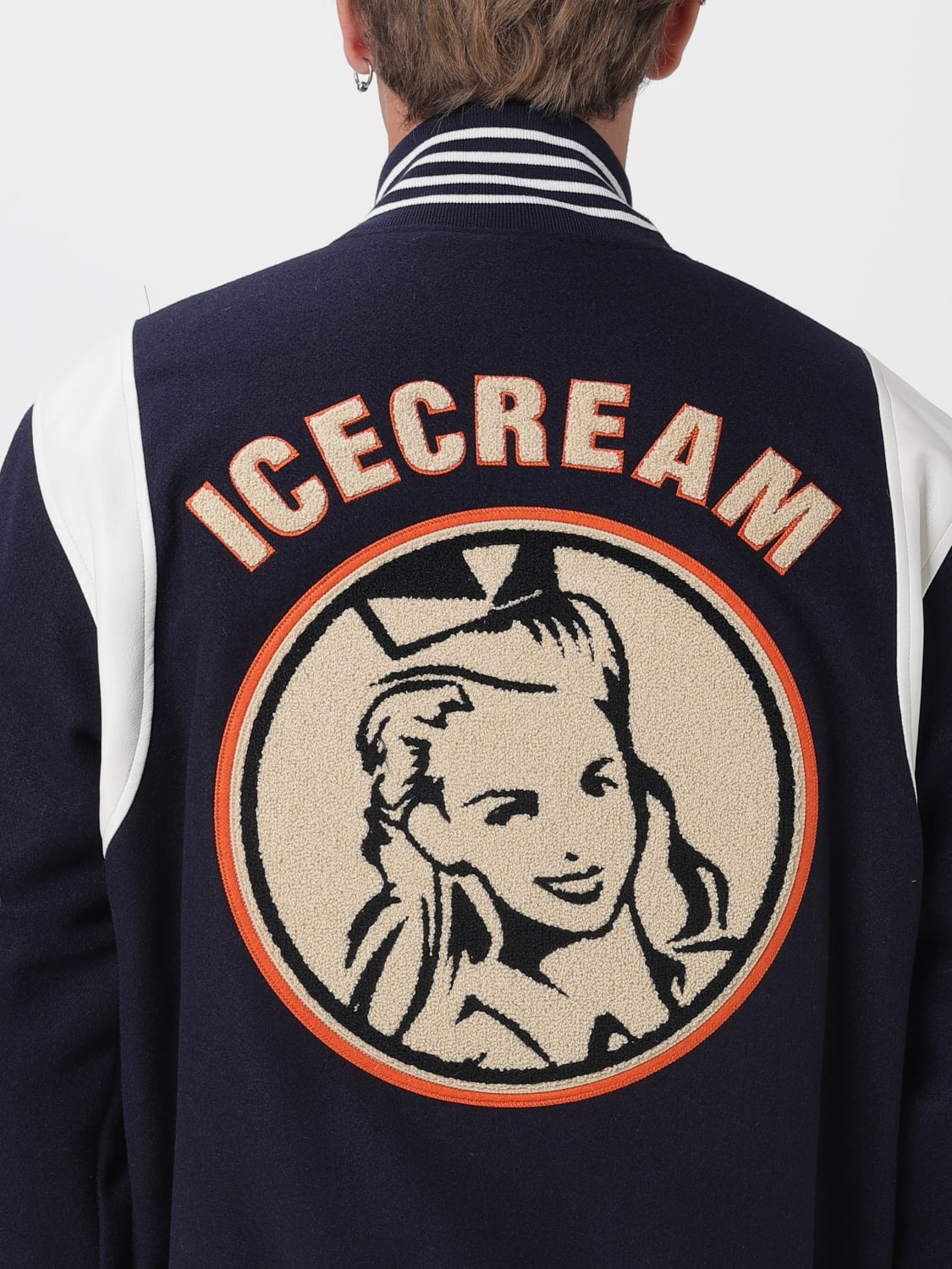 ICECREAM JACKET: Jacket men Icecream, Blue - Img 4