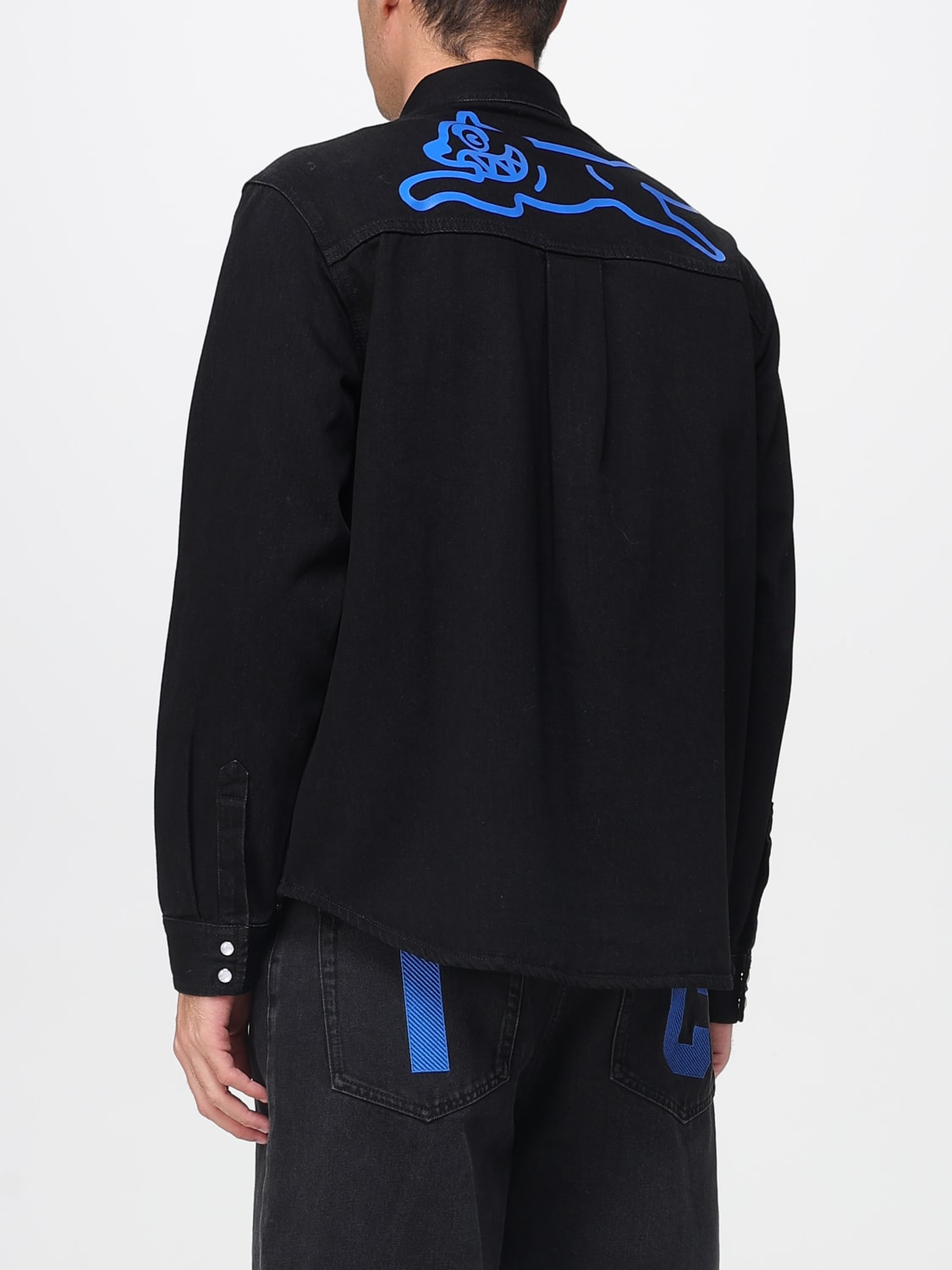 ICECREAM CAMISA: Camisa hombre Icecream, Negro - Img 2