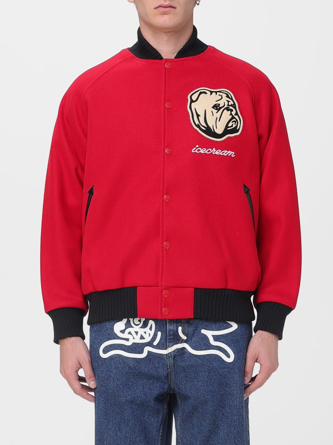 ICECREAM JACKET: Jacket men Icecream, Red - Img 1