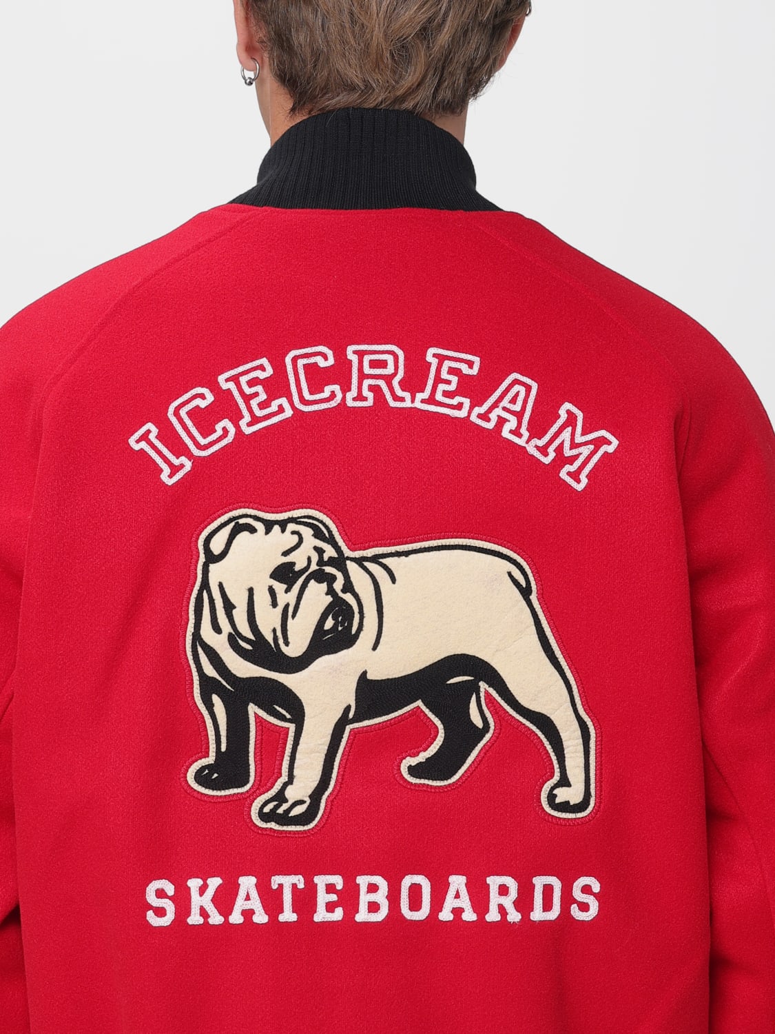 ICECREAM JACKET: Jacket men Icecream, Red - Img 4