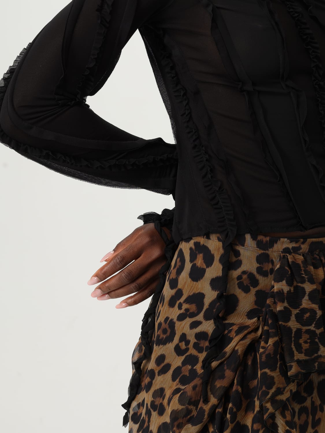 BLUMARINE TOP: Top damen Blumarine, Schwarz - Img 5