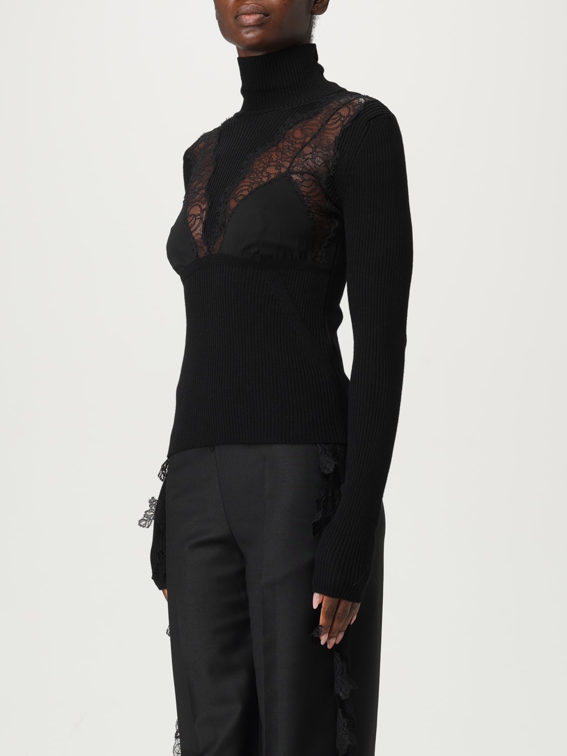 BLUMARINE PULLOVER: Pullover damen Blumarine, Schwarz - Img 4
