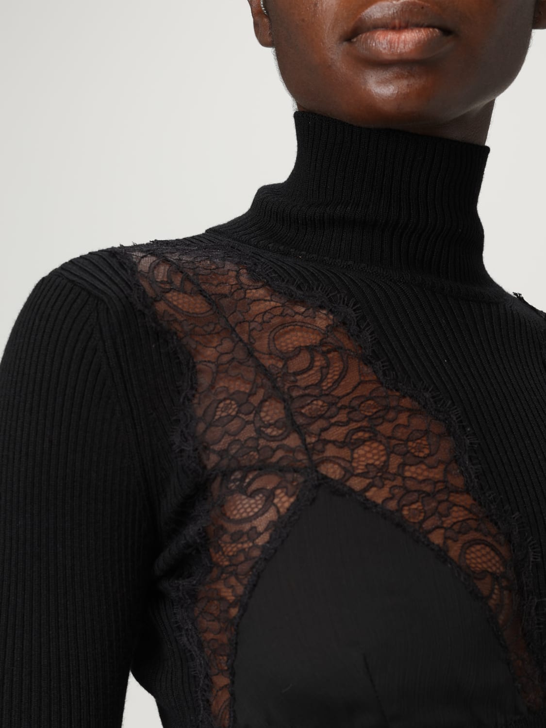 BLUMARINE PULLOVER: Pullover damen Blumarine, Schwarz - Img 5