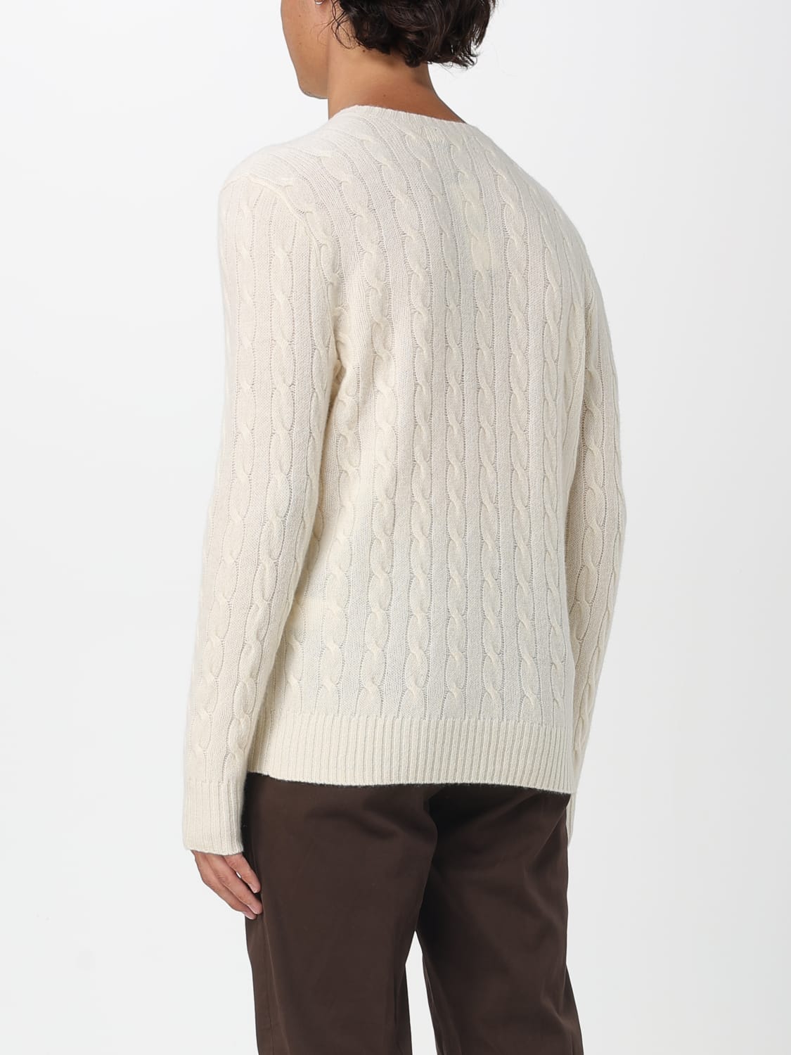 POLO RALPH LAUREN 毛衣: 毛衣 男士 Polo Ralph Lauren, 白色 - Img 2