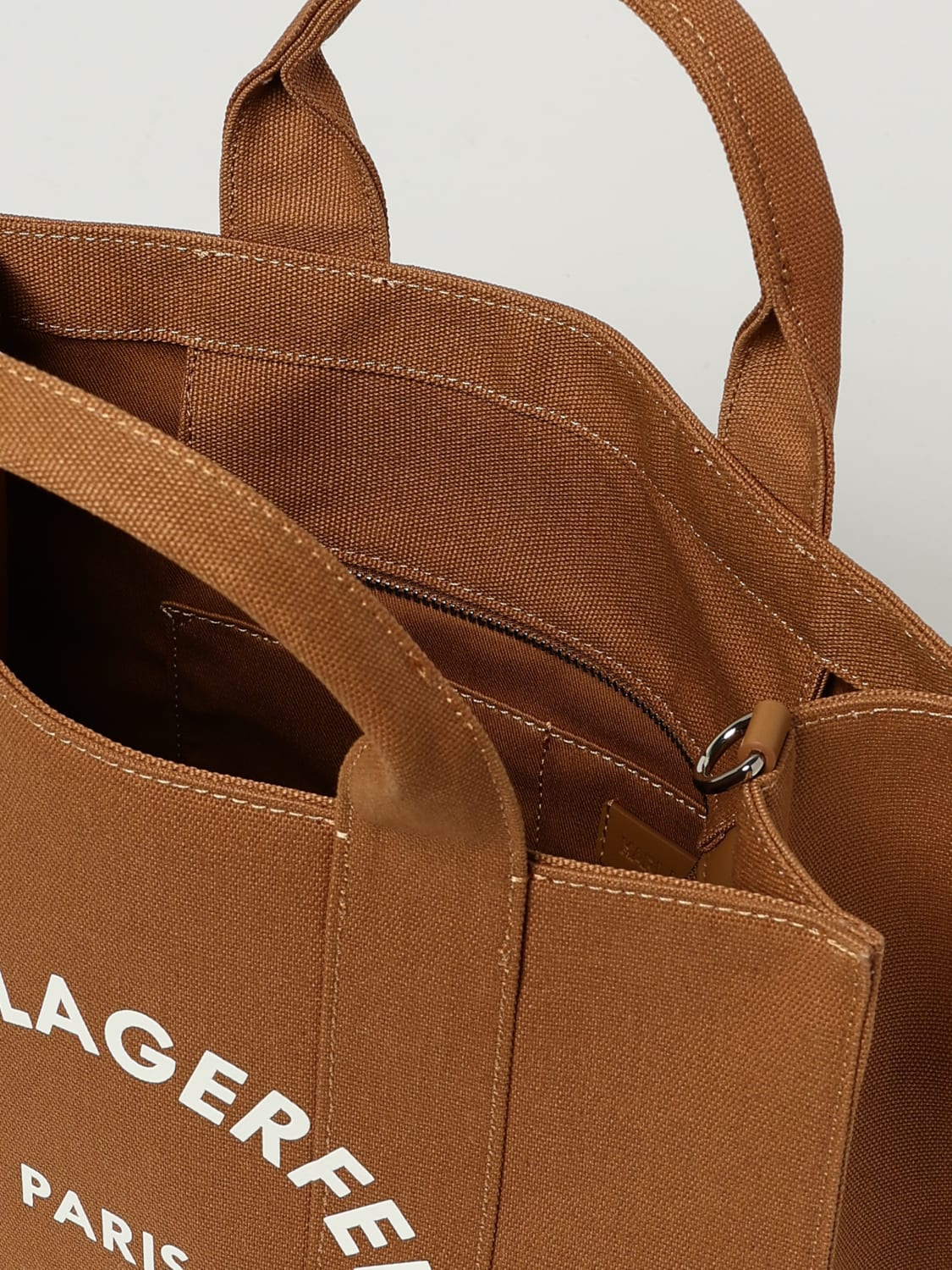 KARL LAGERFELD HANDTASCHE: Rucksack damen Karl Lagerfeld, Kaffee Braun - Img 3