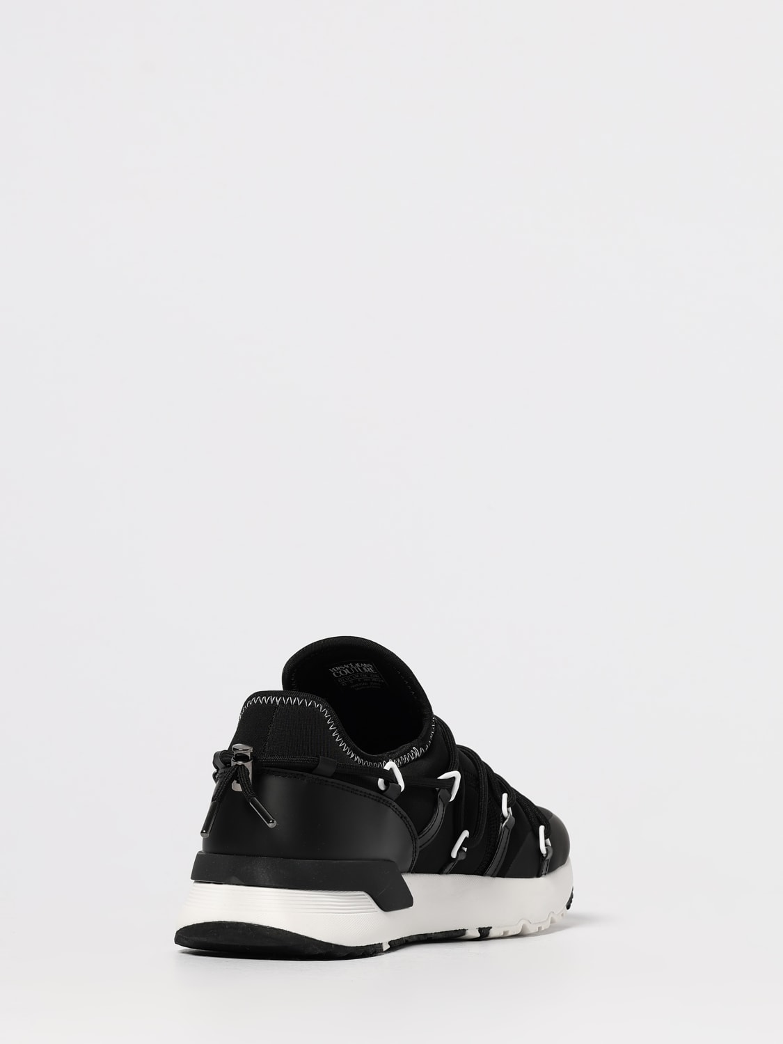 VERSACE JEANS COUTURE SNEAKERS: Shoes men Versace Jeans Couture, Black 1 - Img 3