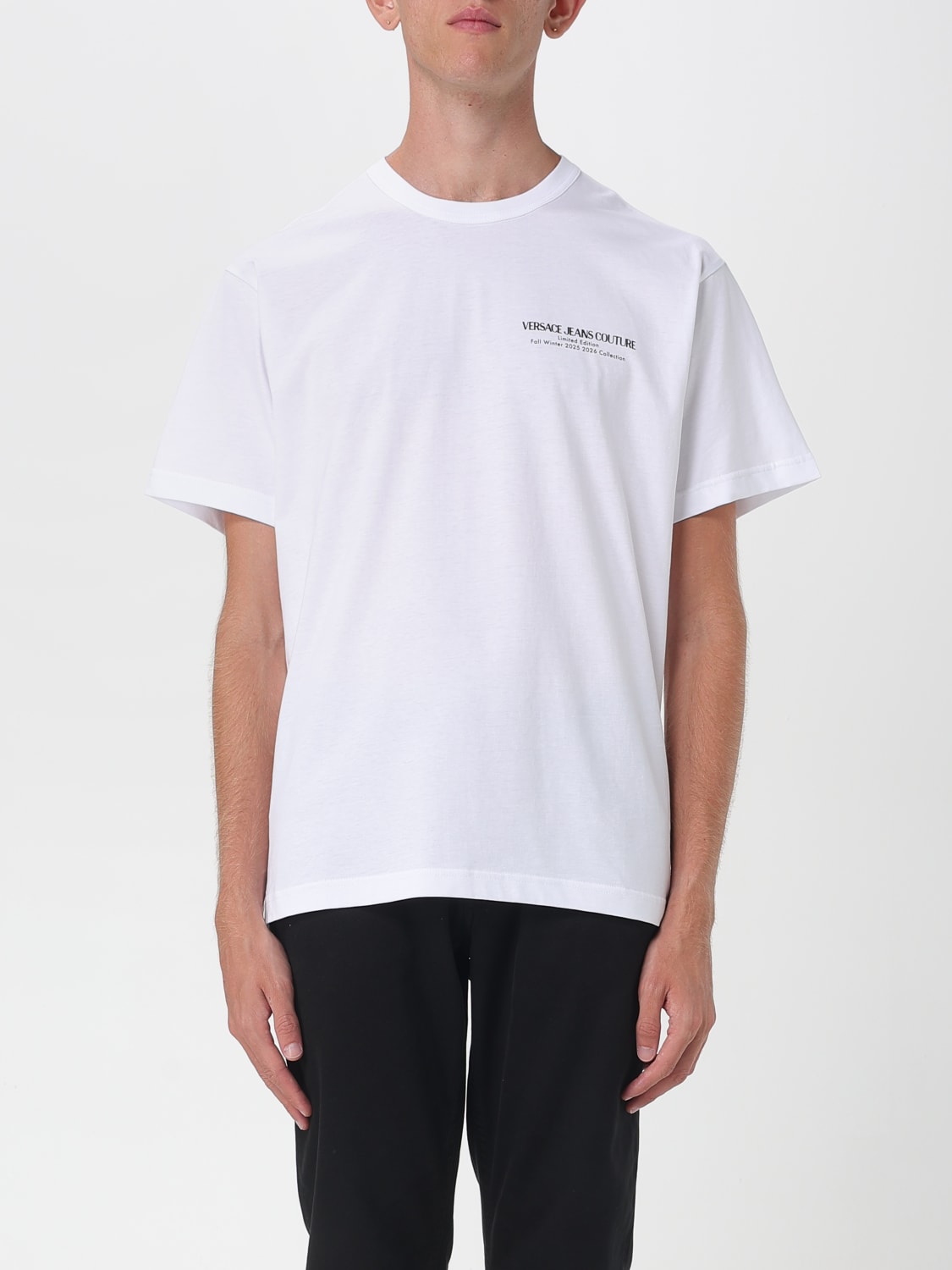 VERSACE JEANS COUTURE T-SHIRT: T-shirt men Versace Jeans Couture, White - Img 1