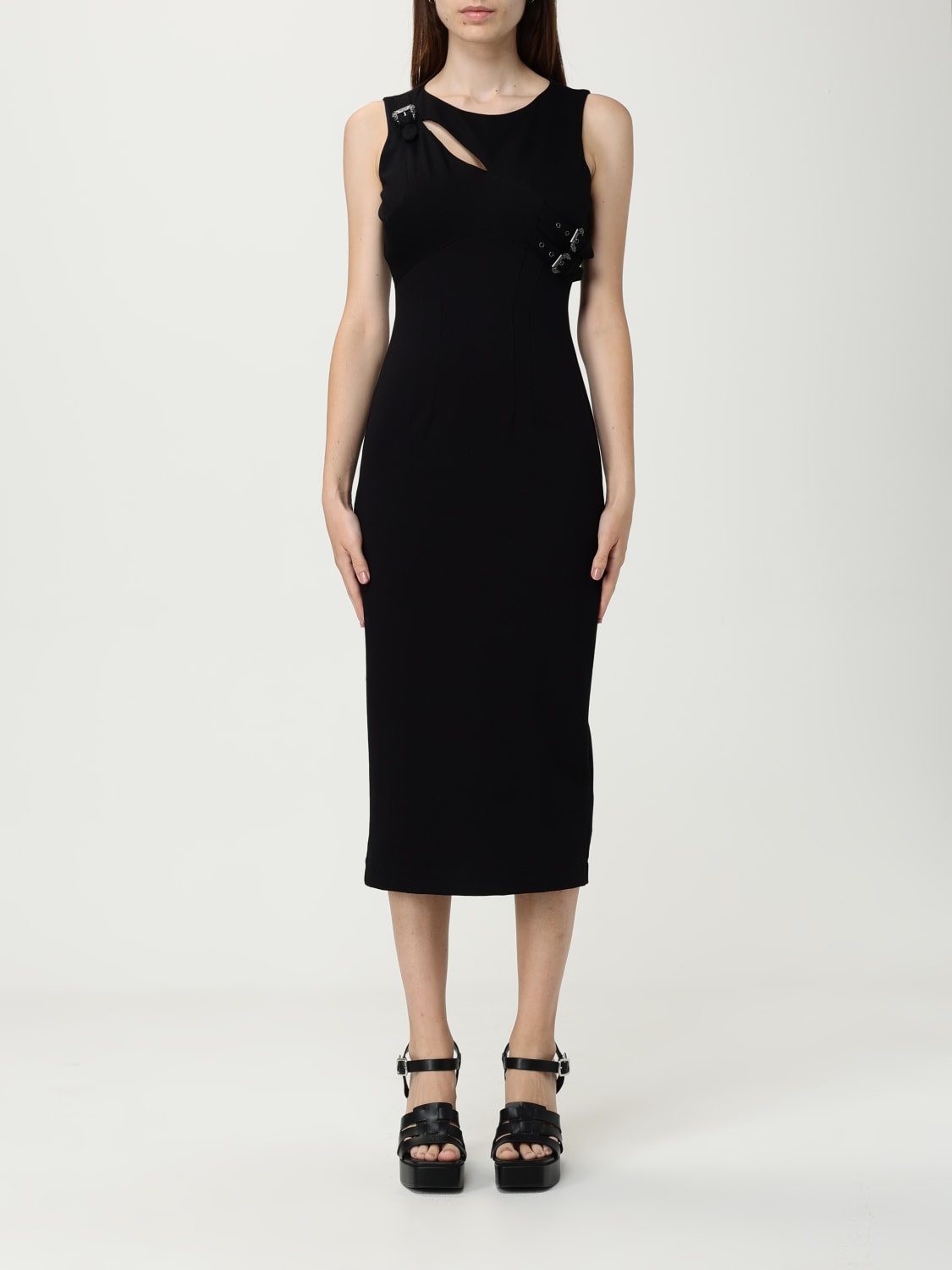 VERSACE JEANS COUTURE DRESS: Dress woman Versace Jeans Couture, Black - Img 1