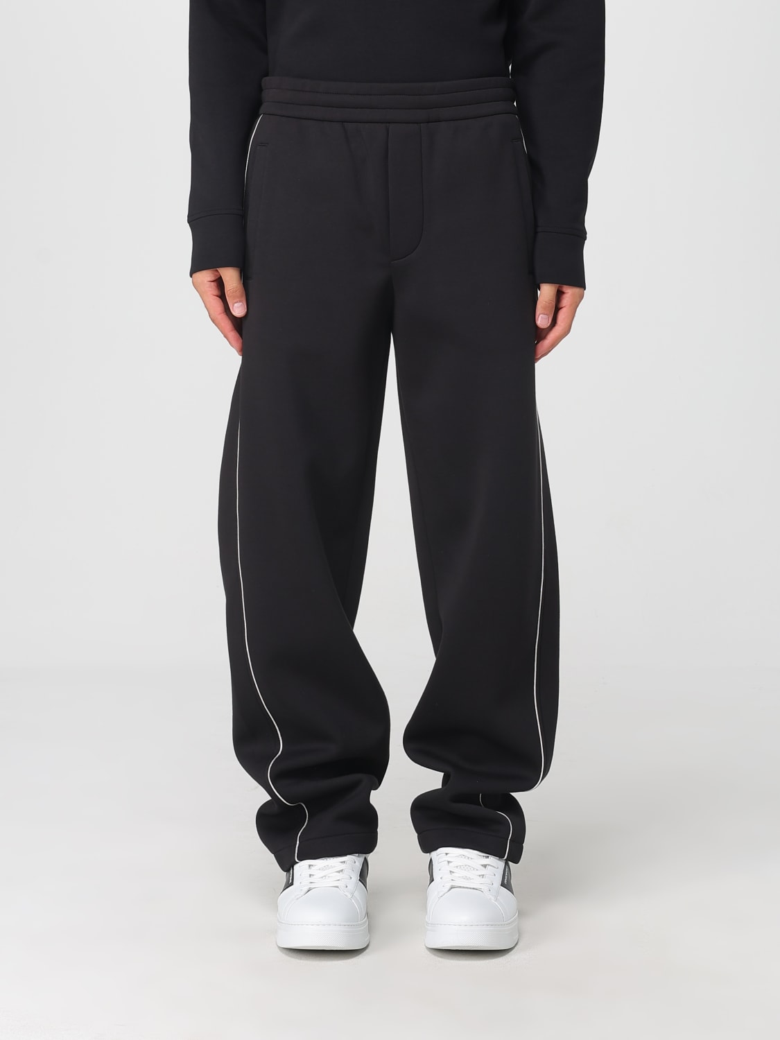 EMPORIO ARMANI PANTS: Pants men Emporio Armani, Black - Img 1