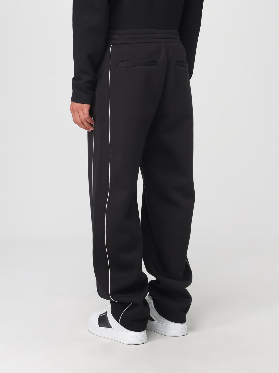 EMPORIO ARMANI PANTS: Pants men Emporio Armani, Black - Img 2
