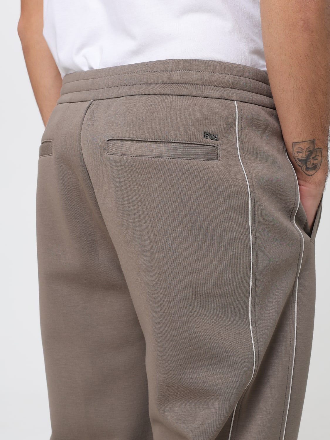 EMPORIO ARMANI PANTS: Pants men Emporio Armani, Hazel - Img 4