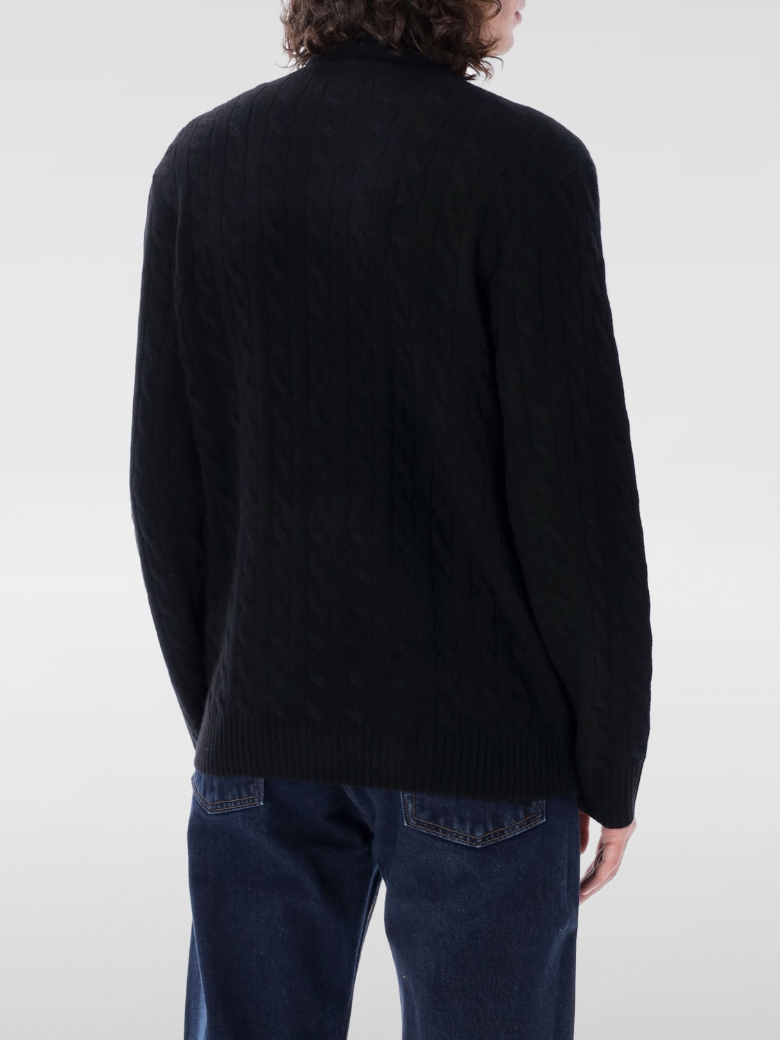 POLO RALPH LAUREN PULLOVER: Pullover herren Polo Ralph Lauren, Schwarz - Img 2