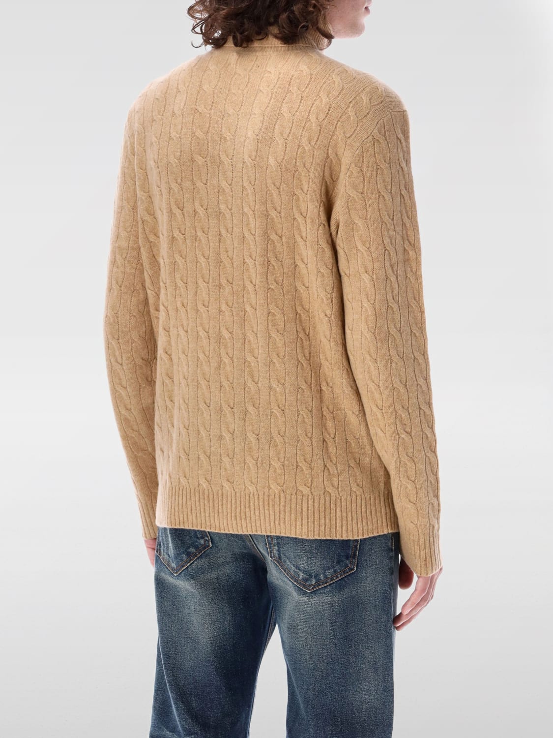 POLO RALPH LAUREN PULLOVER: Pullover herren Polo Ralph Lauren, Braun - Img 2