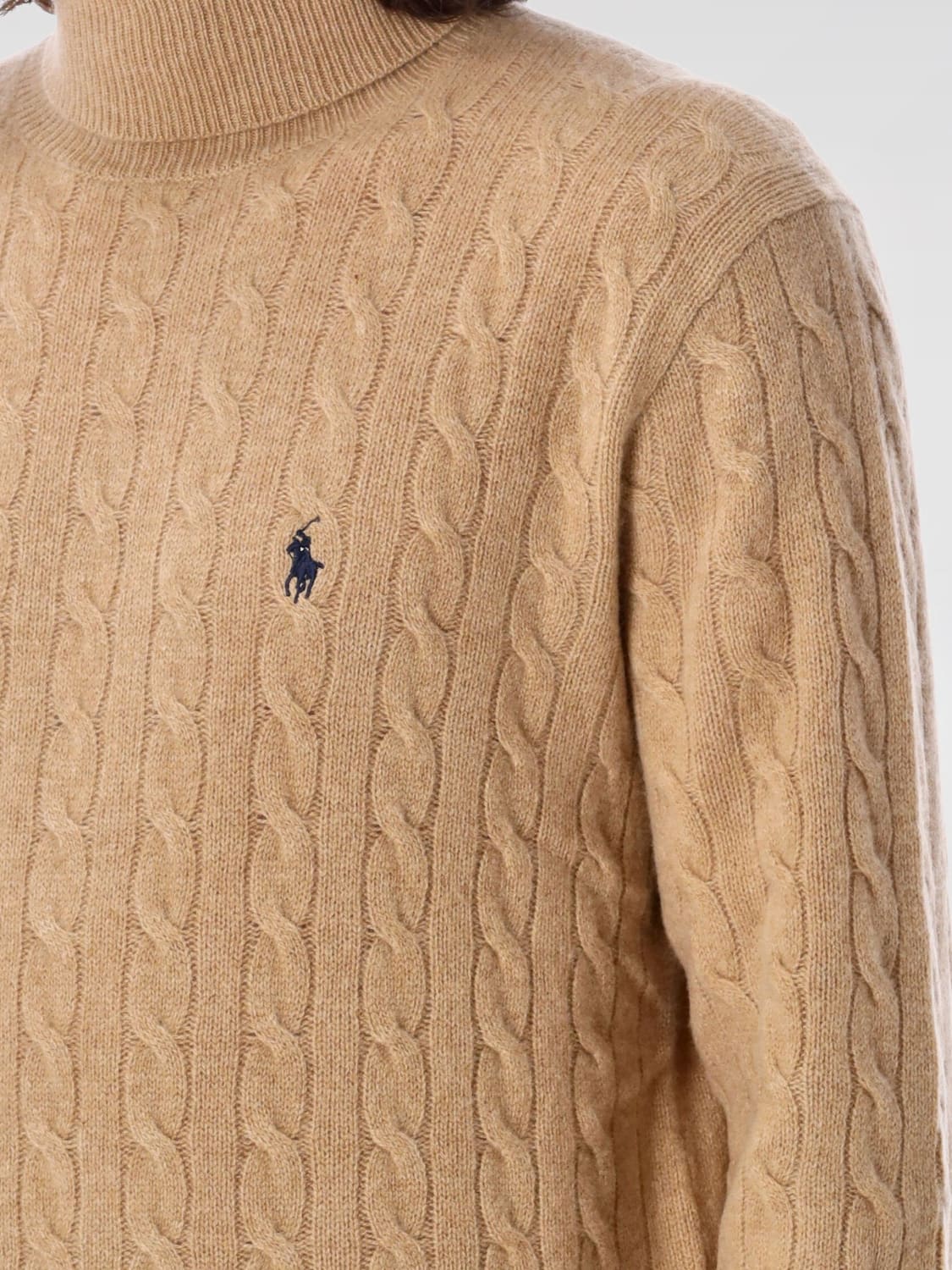 POLO RALPH LAUREN PULLOVER: Pullover herren Polo Ralph Lauren, Braun - Img 3