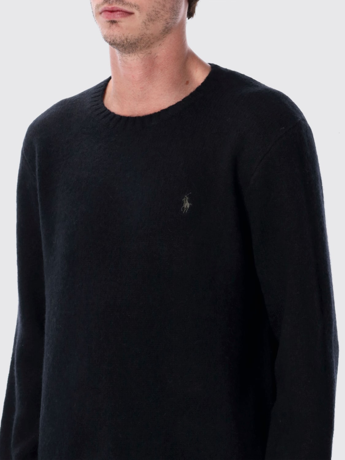 POLO RALPH LAUREN PULLOVER: Pullover herren Polo Ralph Lauren, Schwarz - Img 3