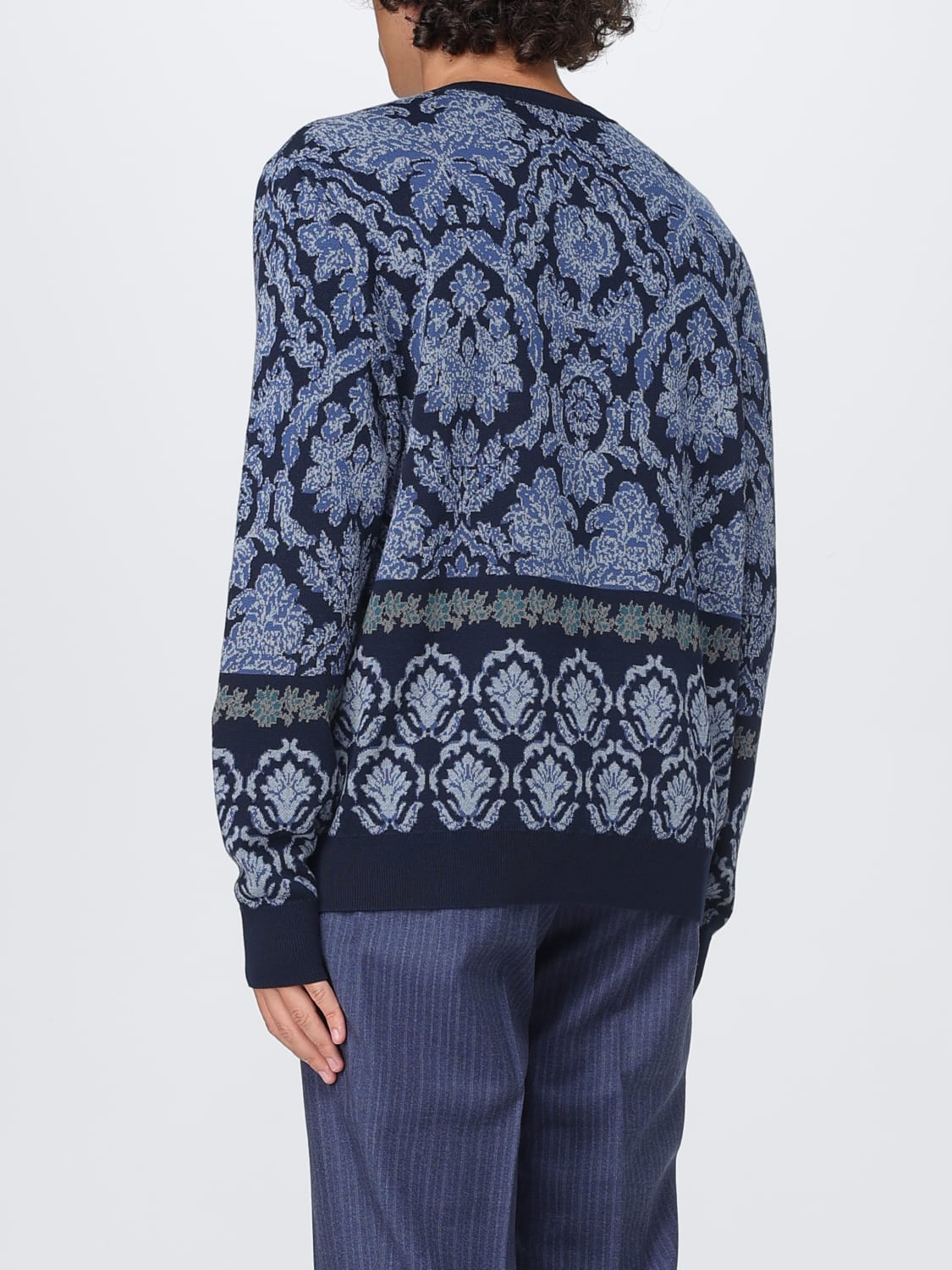 ETRO PULLOVER: Pullover herren Etro, Blau - Img 3
