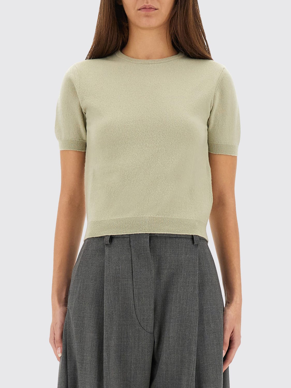 MAISON MARGIELA SWEATER: Sweater woman Maison Margiela, Green - Img 1