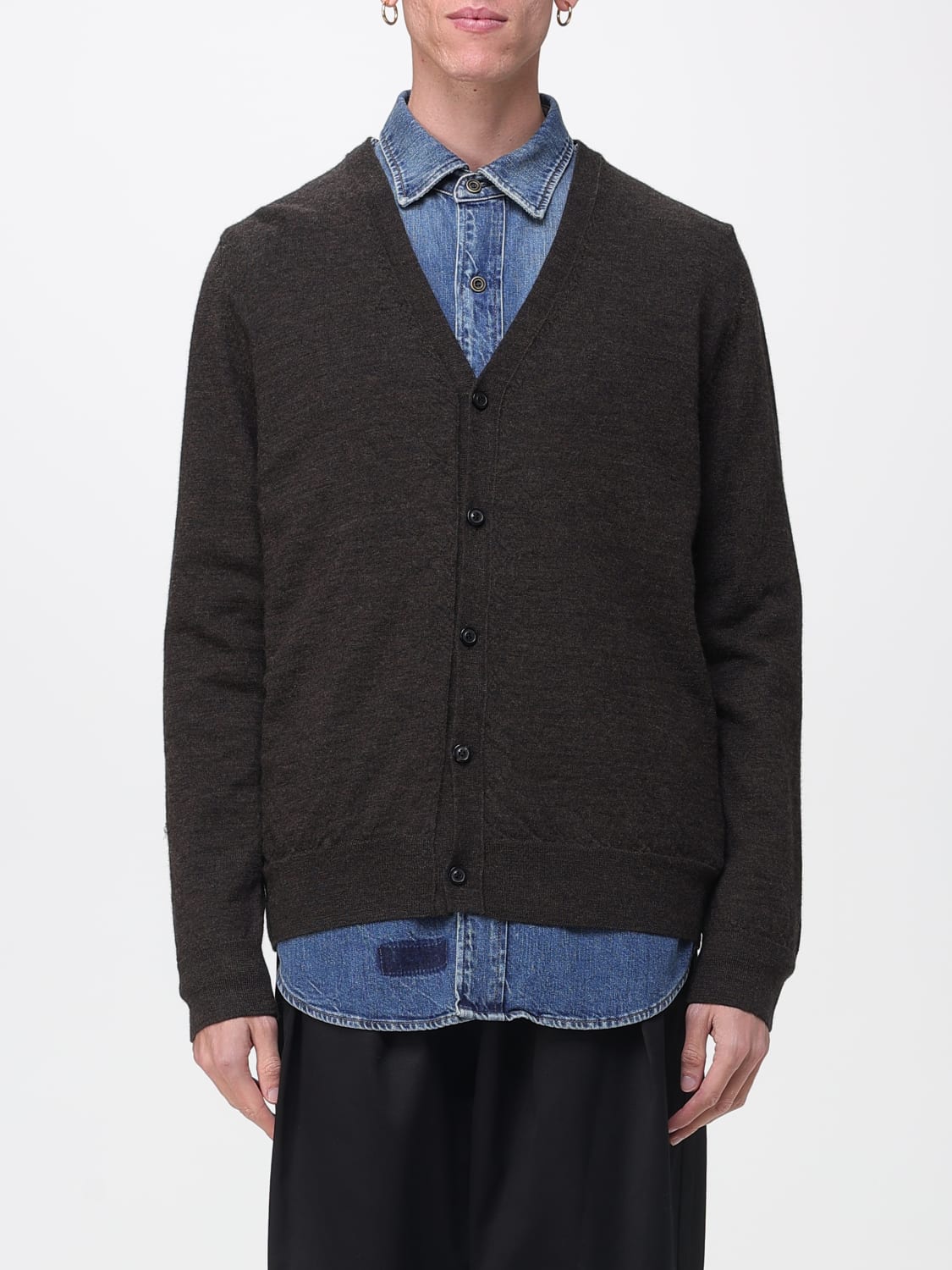MAISON MARGIELA SWEATER: Sweater men Maison Margiela, Brown - Img 1