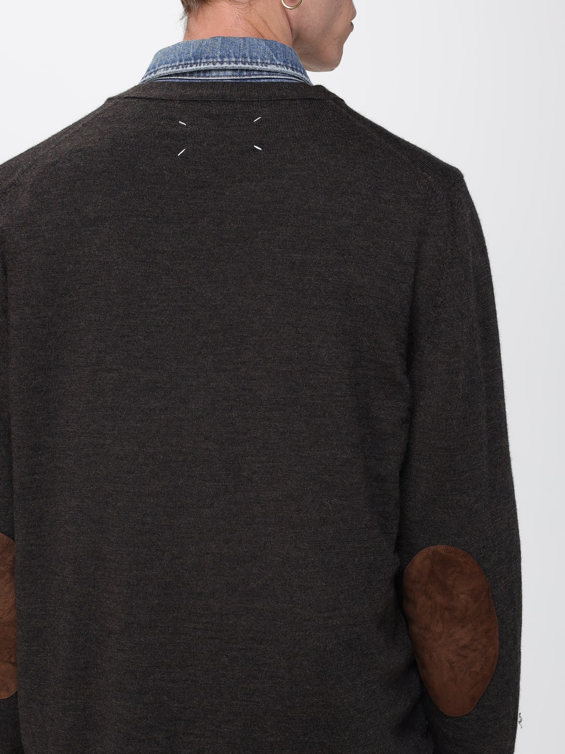 MAISON MARGIELA SWEATER: Sweater men Maison Margiela, Brown - Img 5