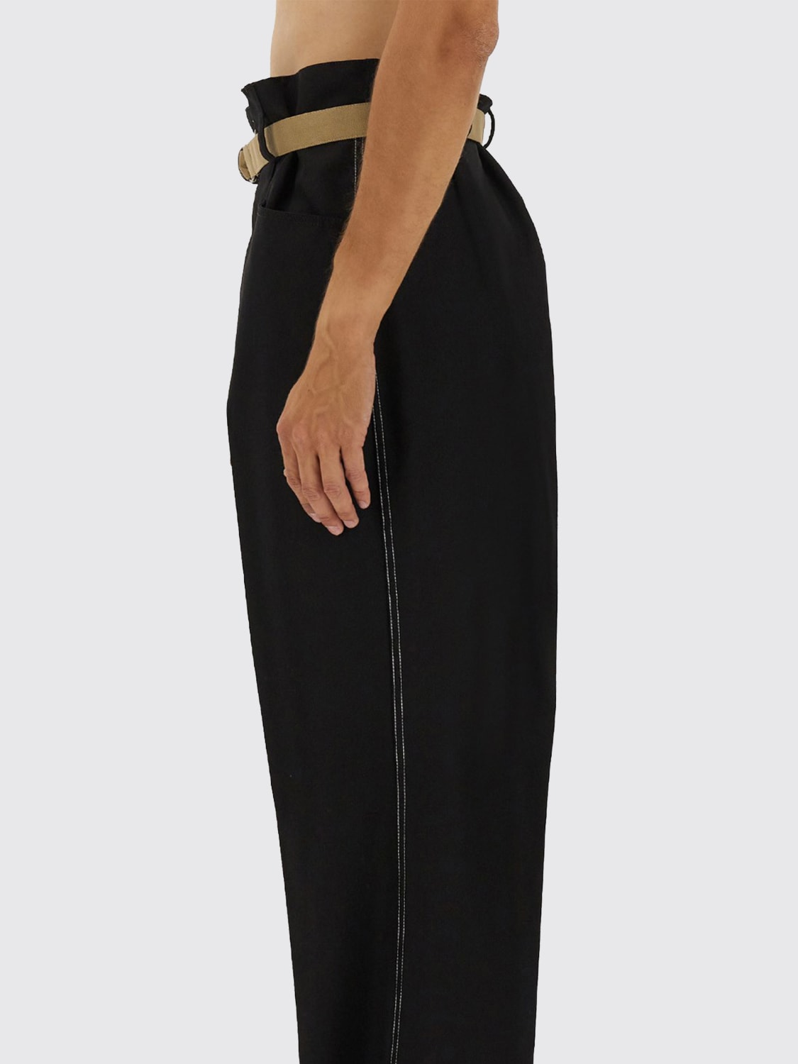 MAISON MARGIELA PANTS: Pants men Maison Margiela, Black - Img 4