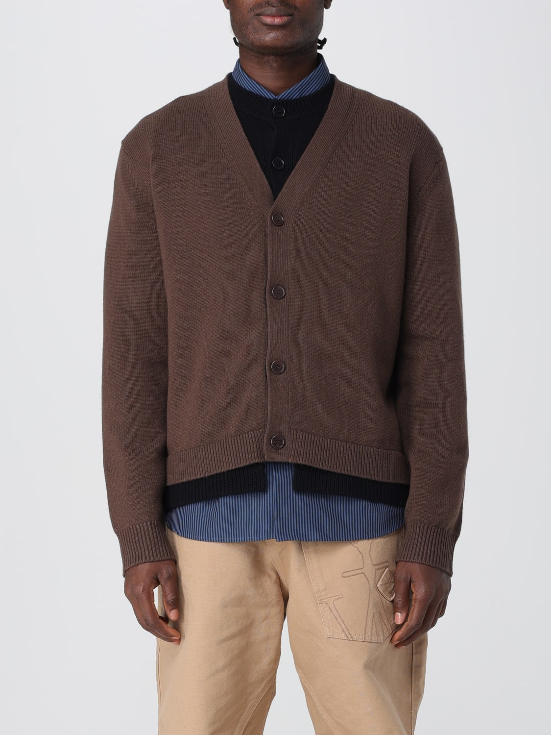 JW ANDERSON SWEATER: Sweater men Jw Anderson, Brown - Img 1