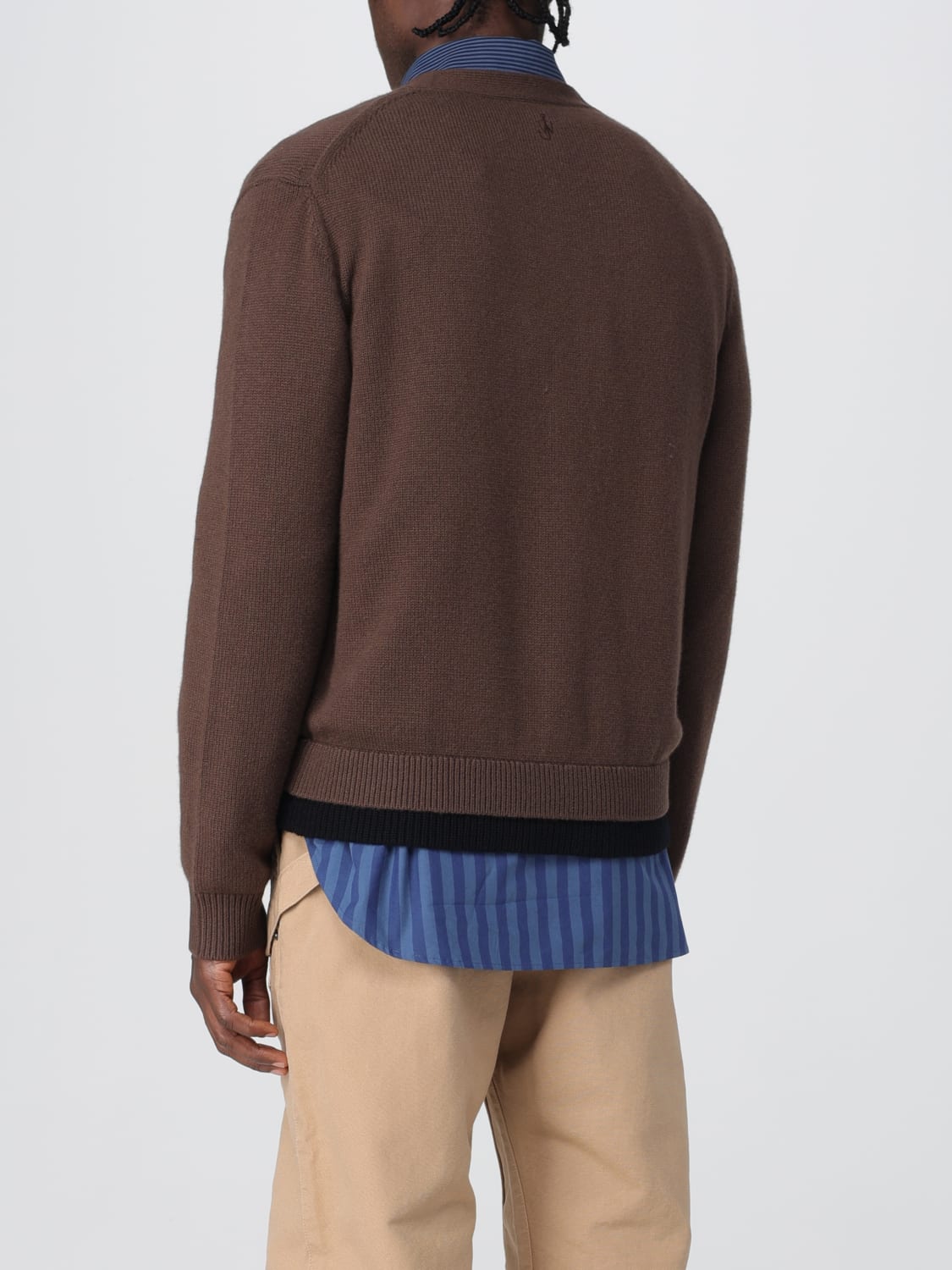 JW ANDERSON SWEATER: Sweater men Jw Anderson, Brown - Img 3