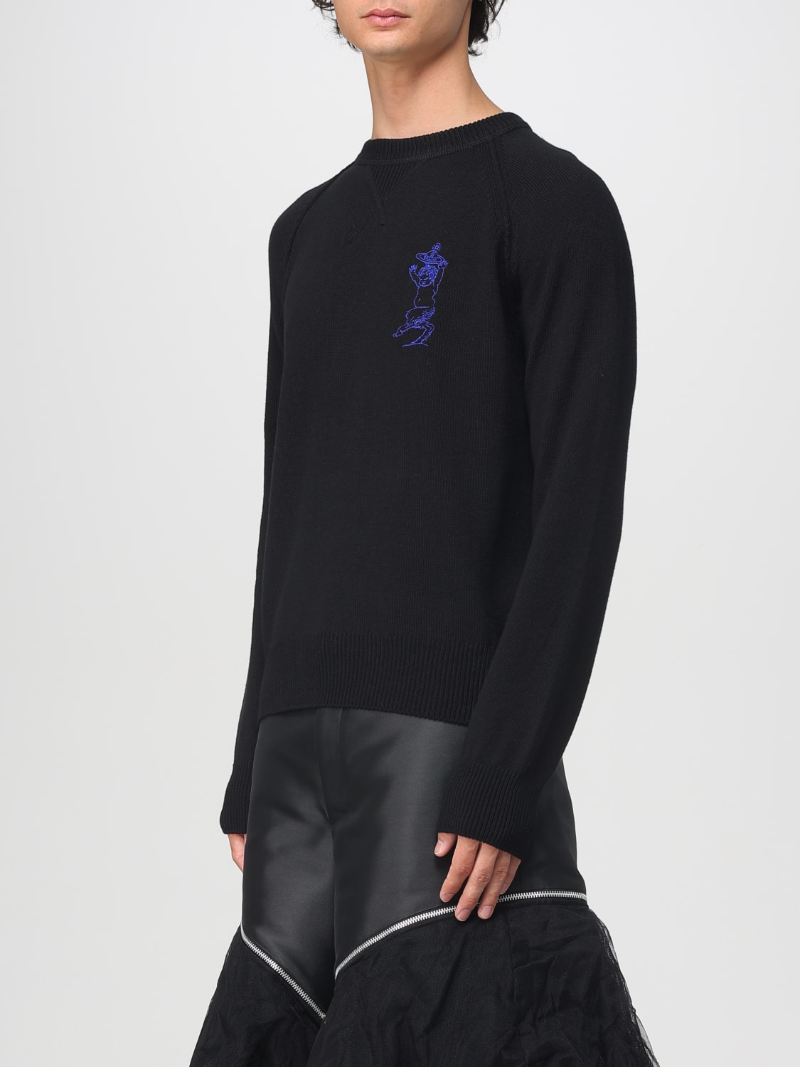 VIVIENNE WESTWOOD SWEATER: Sweater men Vivienne Westwood, Black - Img 4