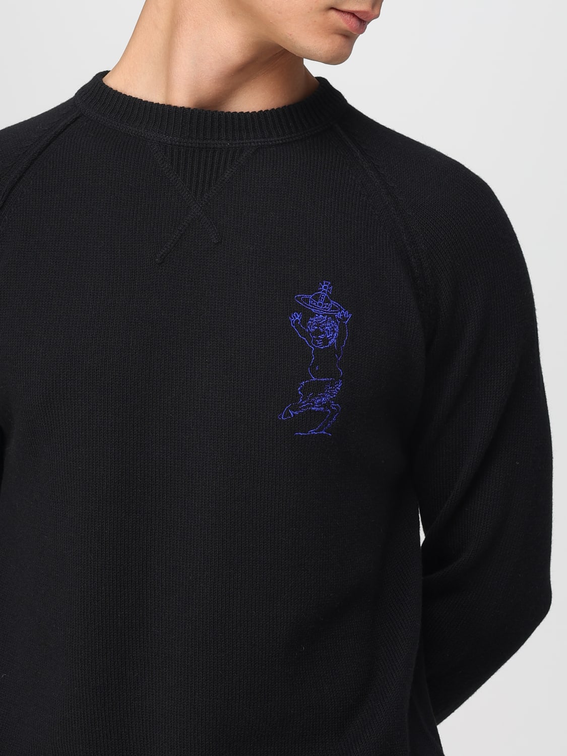 VIVIENNE WESTWOOD SWEATER: Sweater men Vivienne Westwood, Black - Img 5
