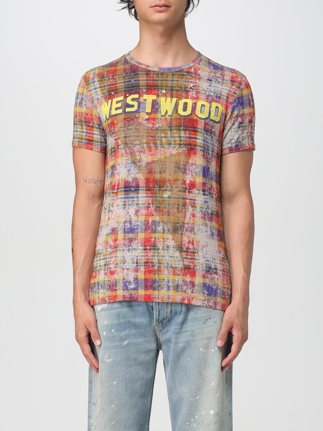 VIVIENNE WESTWOOD T-SHIRT: Tank top men Vivienne Westwood, Red - Img 1
