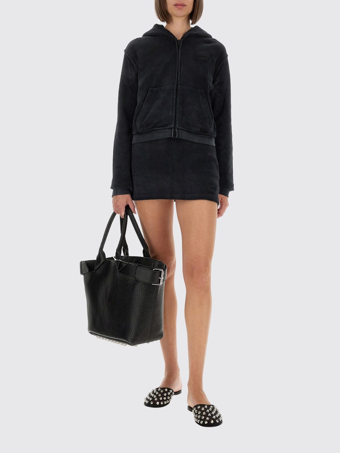 ALEXANDER WANG SUDADERA: Sudadera mujer Alexander Wang, Negro - Img 2