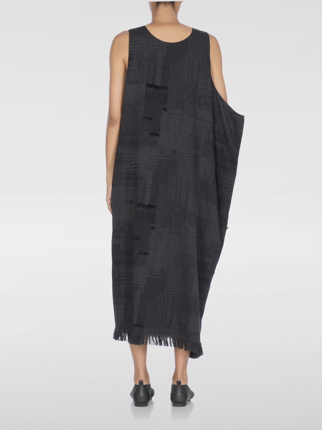 Y'S ROBE: Robes femme Y's, Gris - Img 4